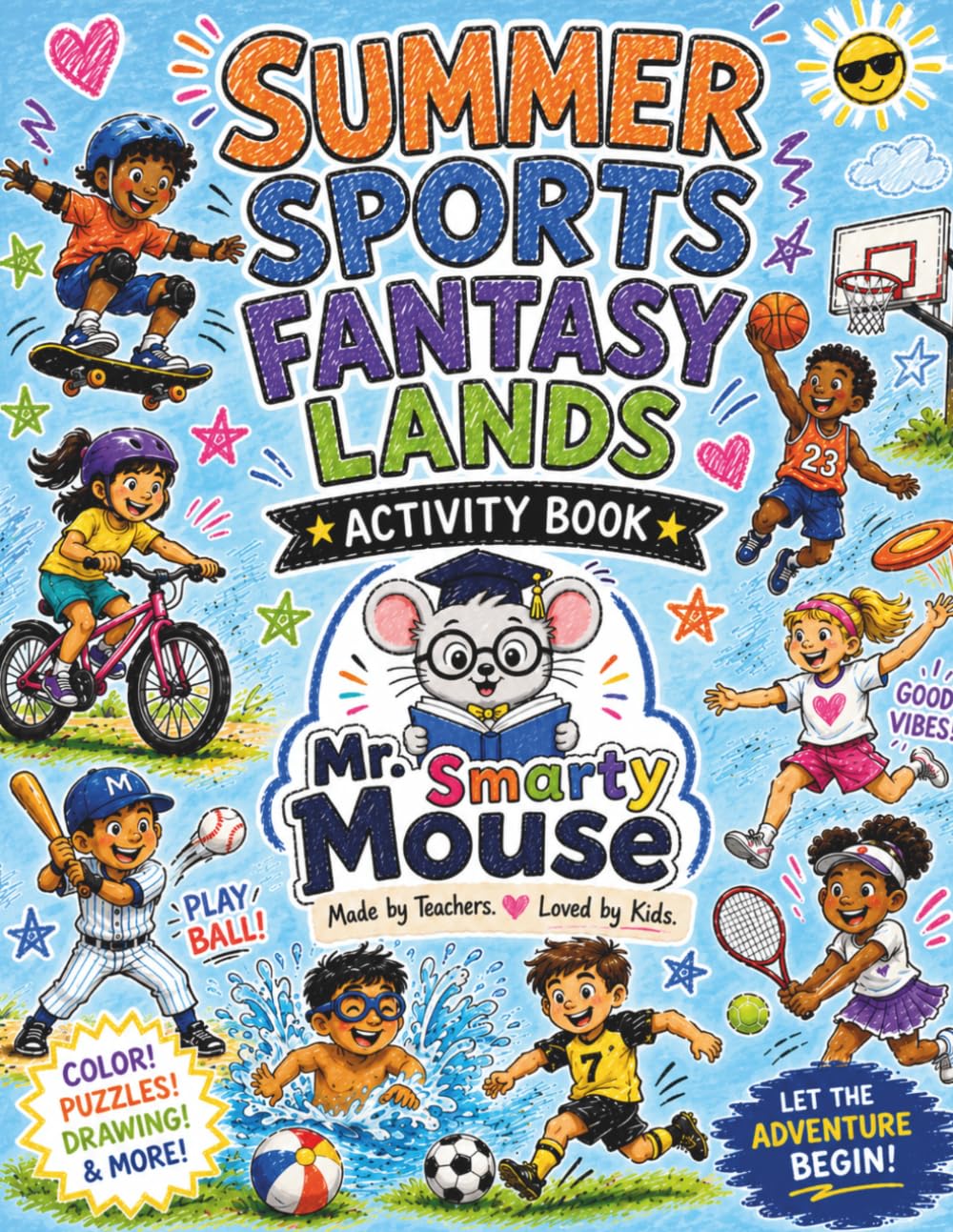 Summer Sports Fantasy Lands Activity Book (Mr. Smarty Mouse)
