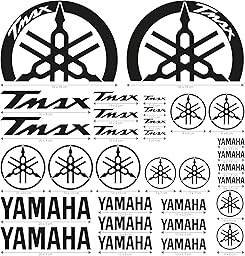 Adesivi Compatibili con Yamaha TMAX 500/530 – Kit Sticker Moto Scooter in Vinile Alta Qualità – Impermeabili, Resistenti UV – Facile Applicazione – Vari Colori