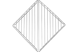 WinnerWell Flatfold Large Fire Pit Grate Accessory