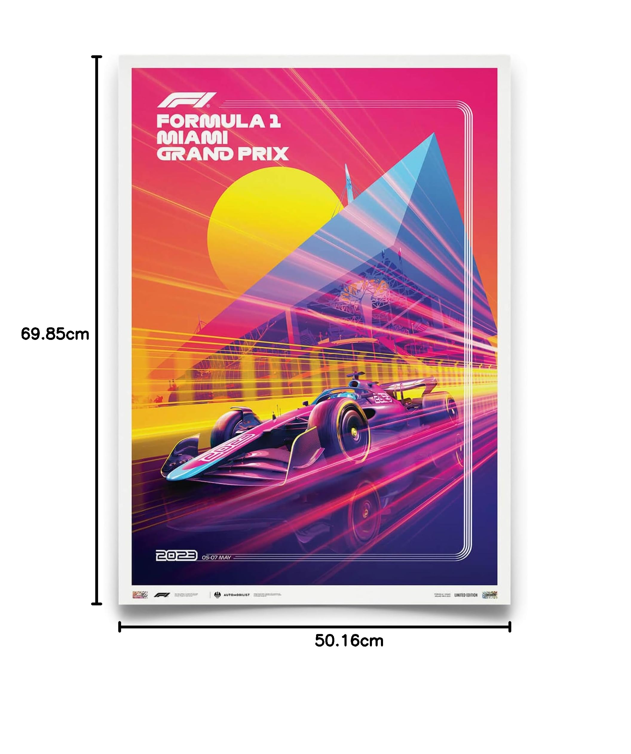 Formula 1 - Crypto.com Miami Grand Prix - 2023 | Limited Edition :  Amazon.co.uk: Sports & Outdoors