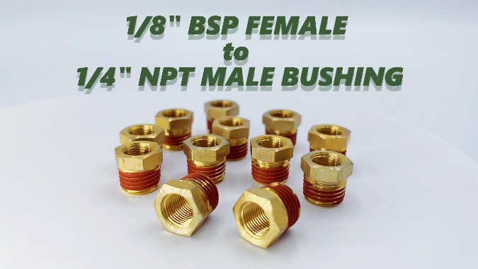 Conector De Empalme De Latón Con Codo De Rosca Hembra Bsp