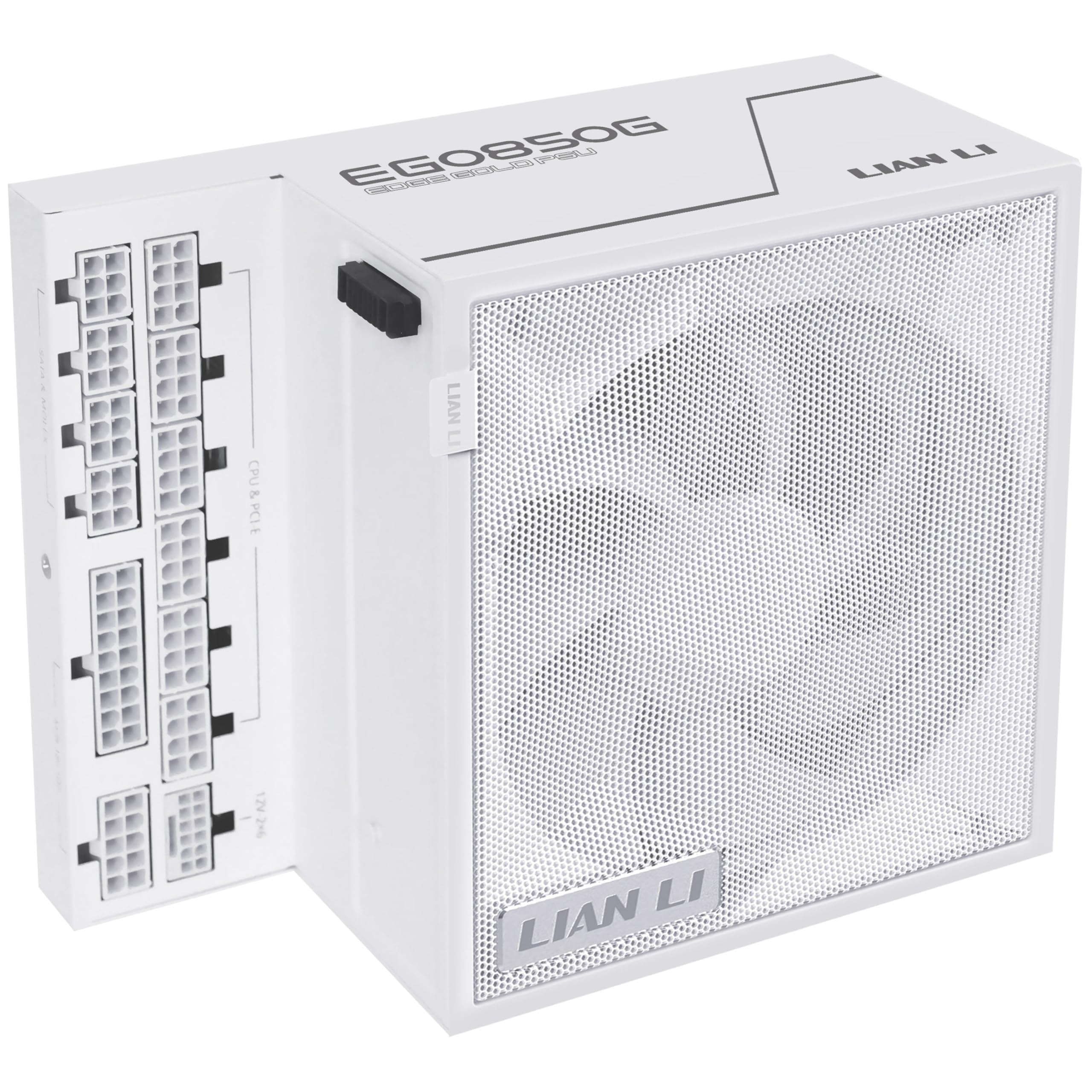 Lian Li Edge Gold 850W 80 Plus Gold White Full Modular 12VHPWR Cybenetics EG0850G White EU