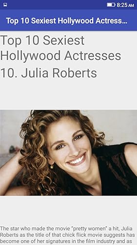 Top Hollywood Actresses