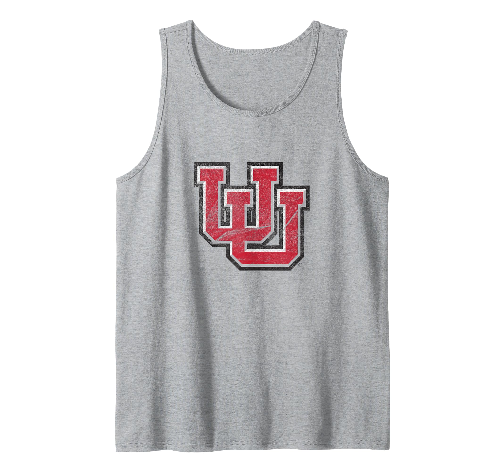 University of Utah Utes Distressed Primary Tank Top