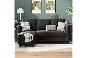 VICTONE Small Space Sectional Sofa: Comfort and Style for Compact Living