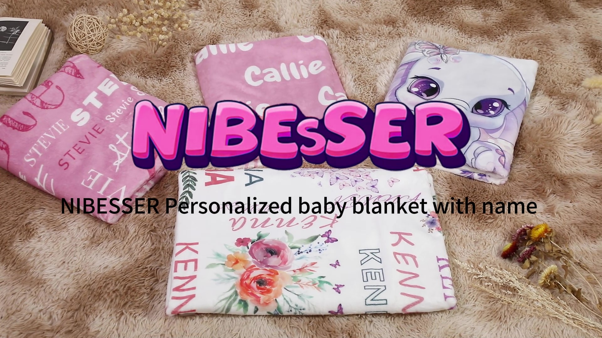 Coperta per neonati in maglia personalizzata con nome, regalo personalizzato per baby shower, morbida coperta per neonati per accessori fotografici, articoli essenziali per neonati unisex - Italia