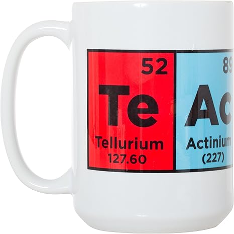 Chemistry Student Mug - 15 oz Deluxe Double-Sided Tea Mug