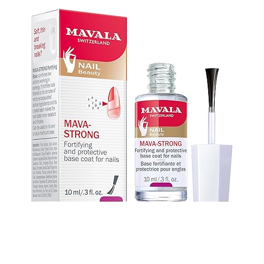 Mavala | Mava-Strong Endurecedor de Uñas | Fortalece las Uñas Quebradizas o Rotas | Base Protectora para Uñas Blandas | 10 ml