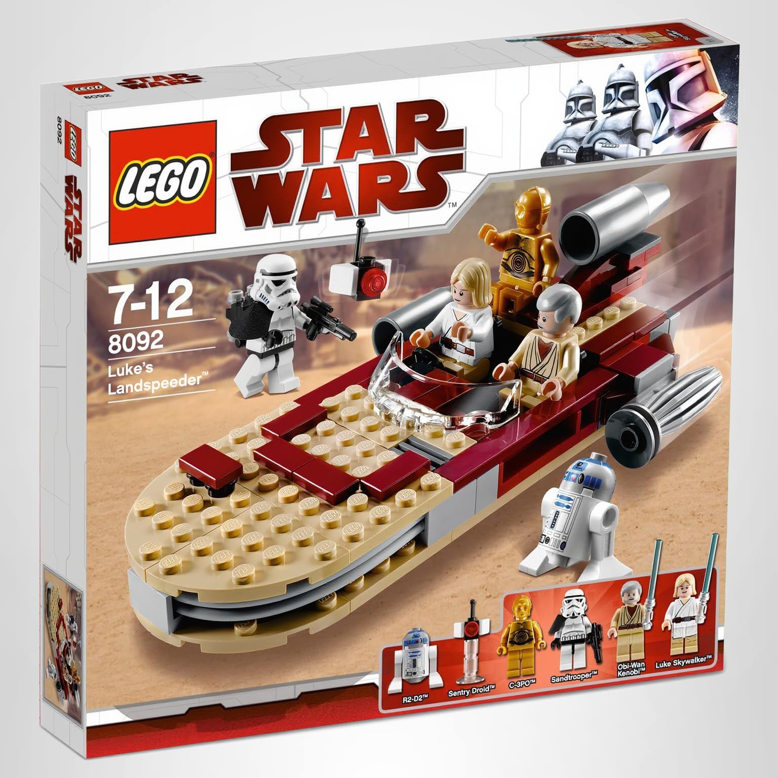 Luke　おまとめ2点セット Amazon.com: LEGO Star Wars Lukes Landspeeder (8092) : Toys & Games