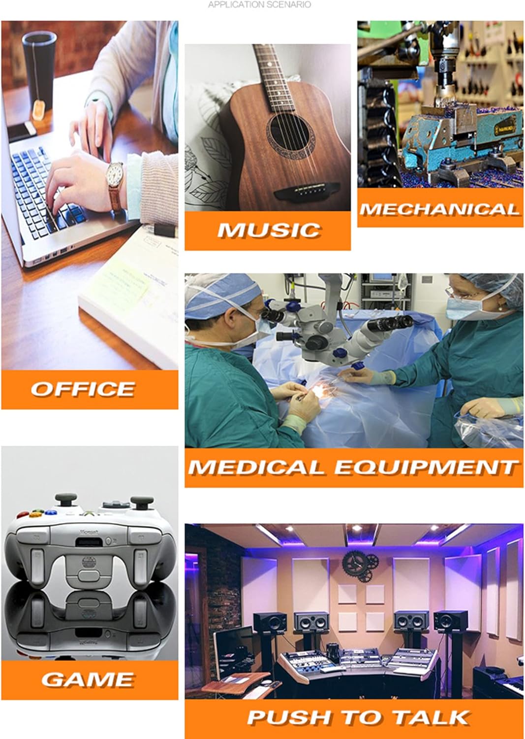 USB Foot Pedal Single Mechanical Switch Control Keypress Simulator Custom Shortcut Combination Key for Medical Image Acquisition Game Computer Equipment with 2m/78.7inch Cable