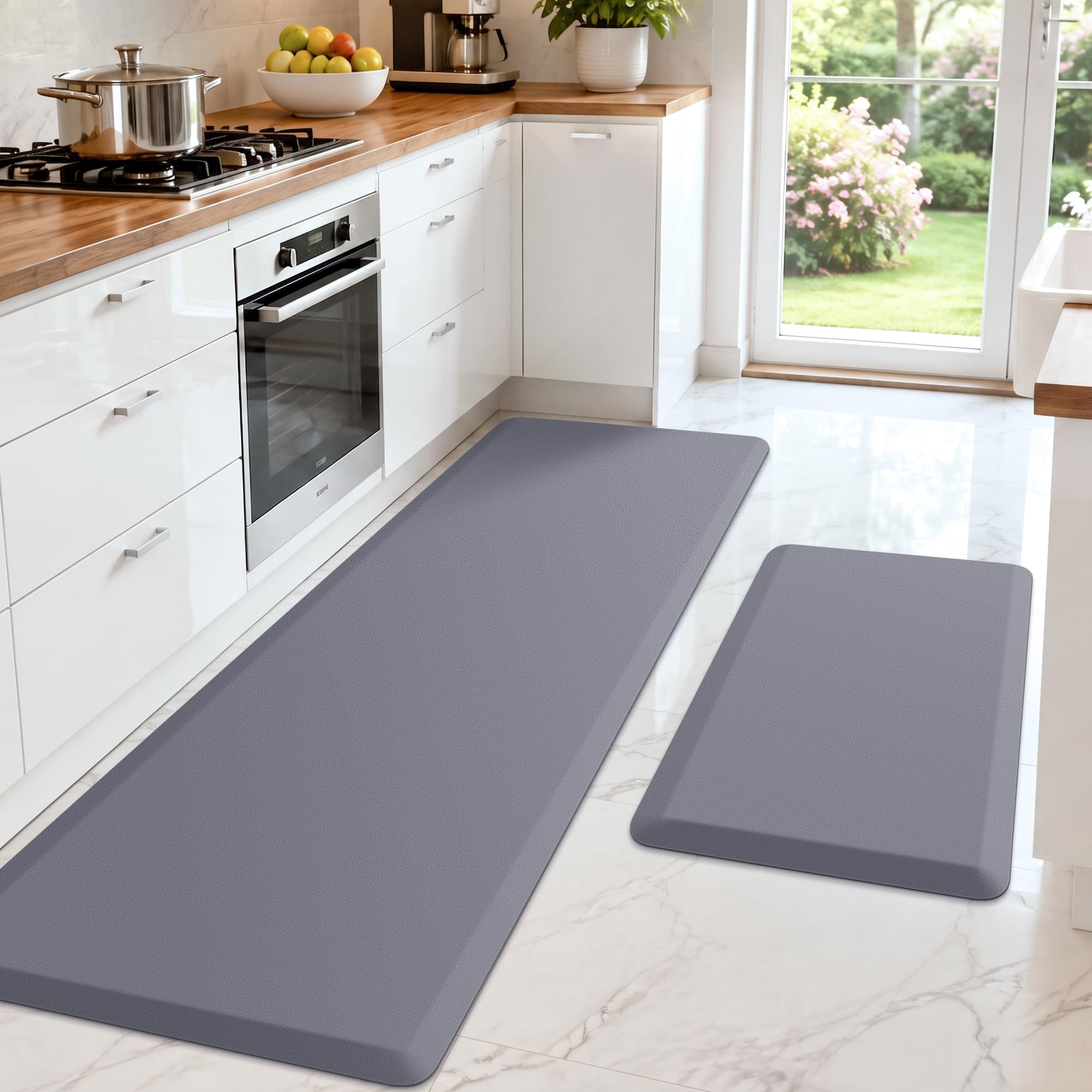 HappyTrends 2 PCS Kitchen Mat Cushioned Anti-Fatigue Floor Mat — Amazon image 26