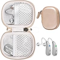 Vista 8 de CaseSack Funda para audífonos compatible con audífonos recargables EarCentic EasyCharge también para Otofonix Elite/Encore, Banglijian, Britzgo, My