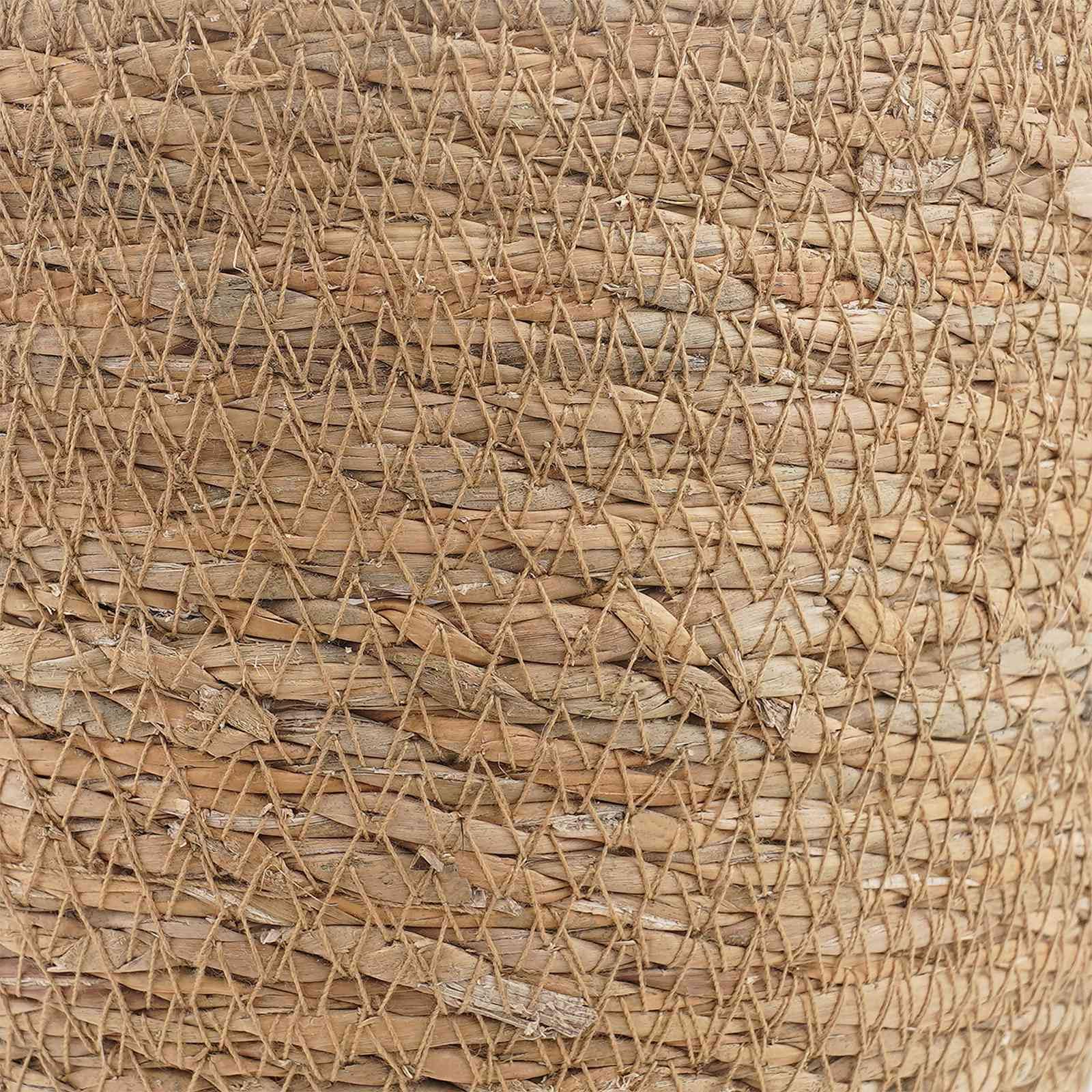 Seegras Pflanzenkörbe 3 pcs Natur Ø26 x 19 cm
