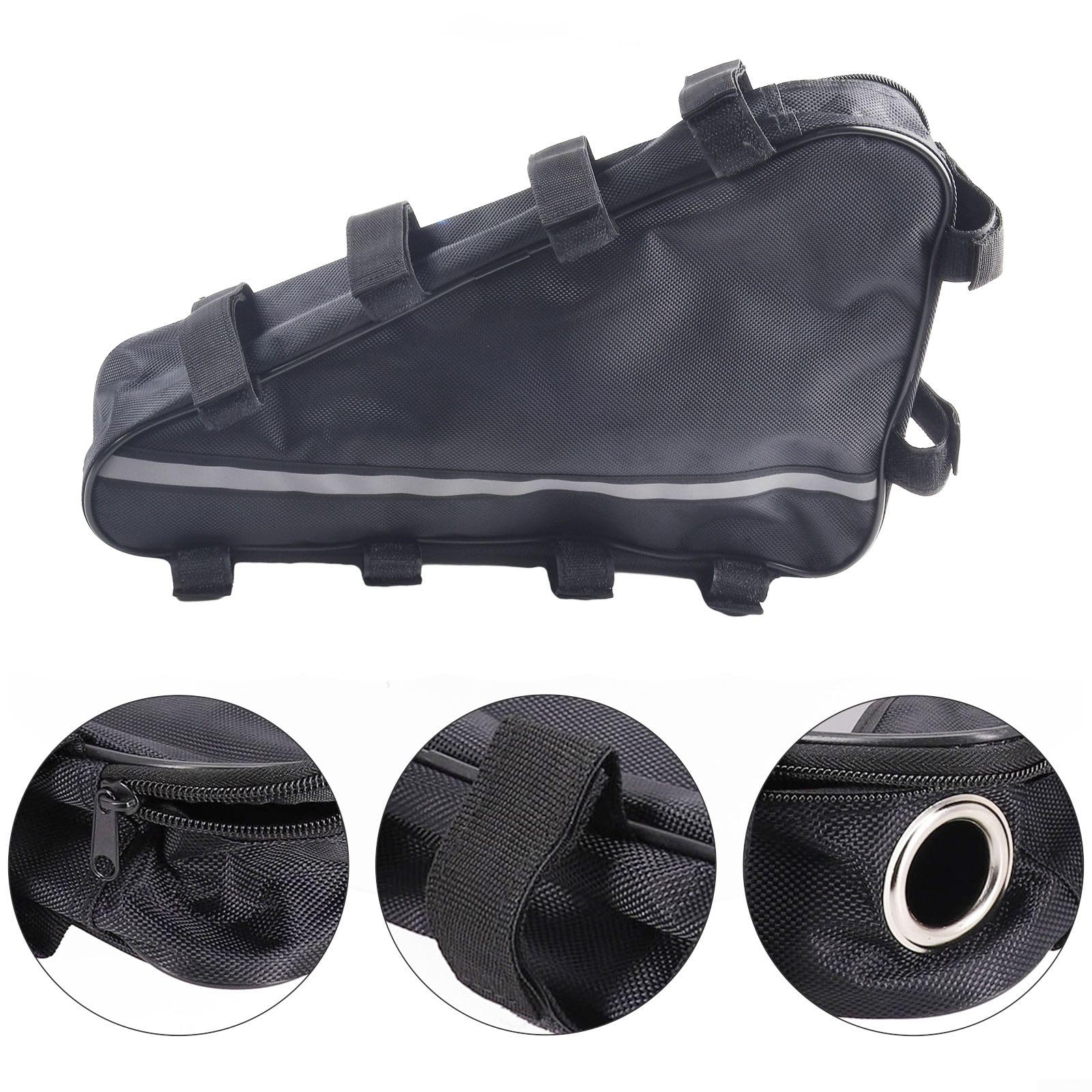 Amazon.com: Bike Full Frame Bag Ebike Frame Triangle Bag Battery