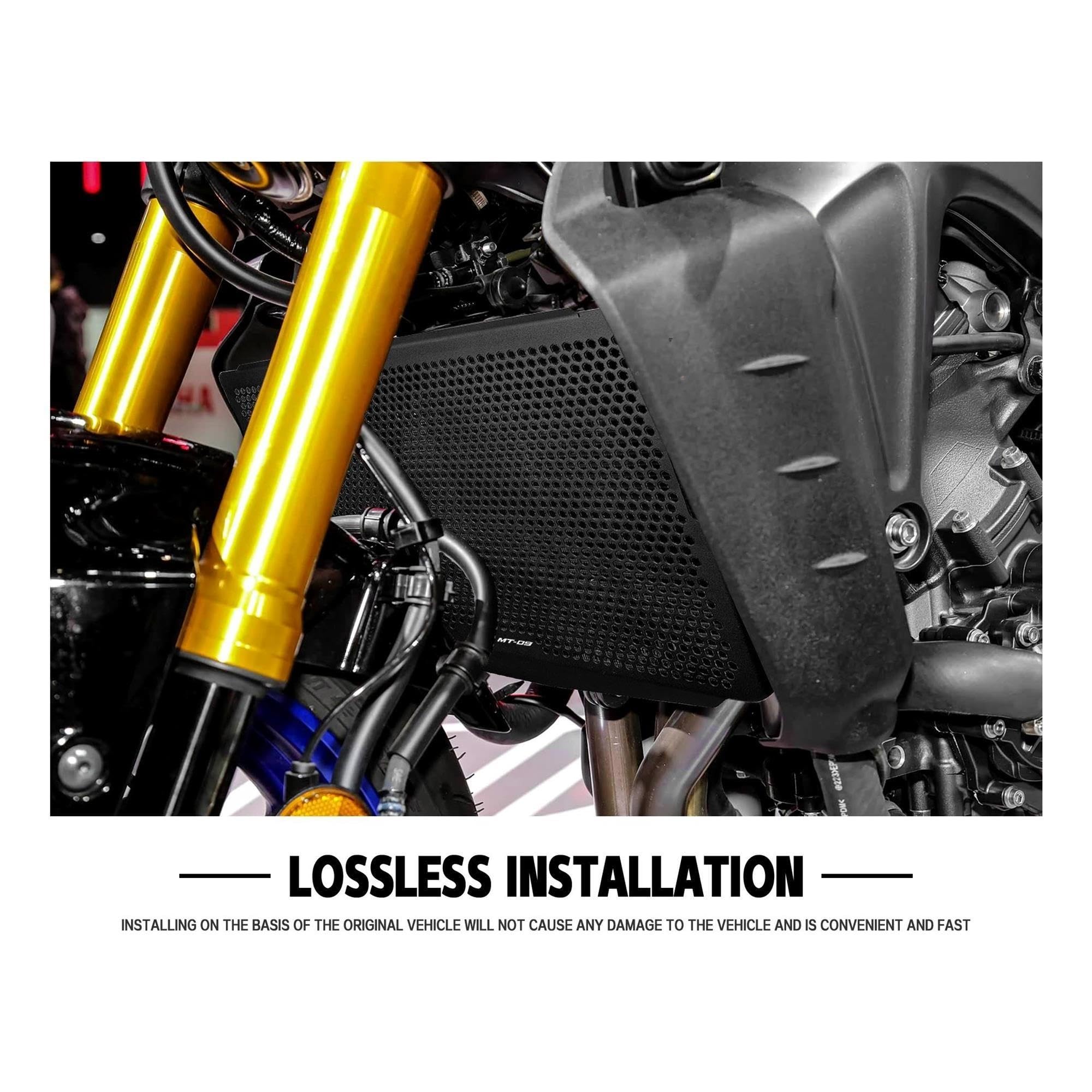 Dla YAMAHA MT-09 FZ09 2014-2025 Osłona Grilla Chłodnicy Motocykla