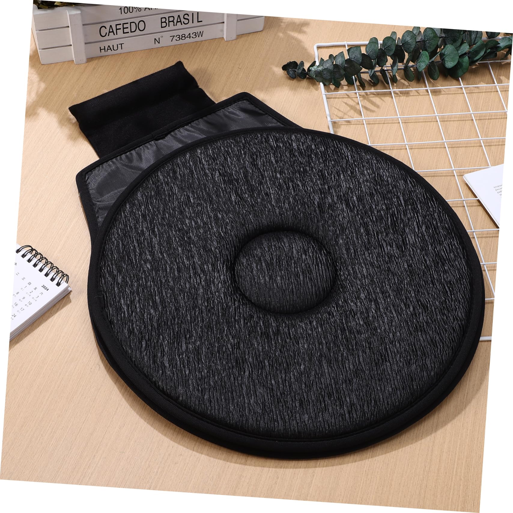 FAVOMOTO 360 Voiture Pivotant Coussin Siège De Voiture Plateau Tournant pour Handicapés Coussin De Siège Rond Véhicule Voiture Tournant Siège Équipement D'Aide Siège Rotatif Plateau