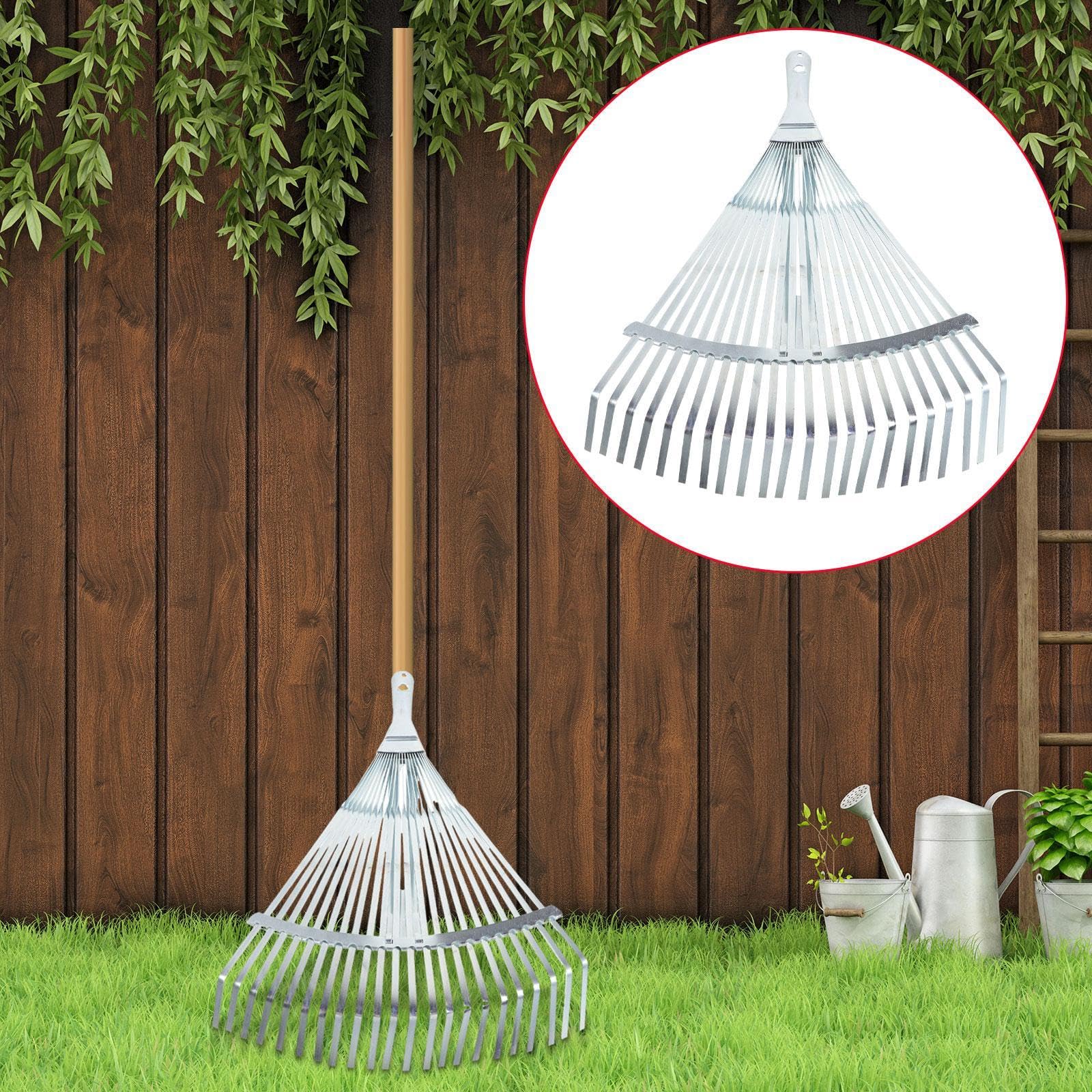 Fine Rake Head 9-17 Inch Rake Head Adjustable Garden Rake - 9-17 Inch Head With 60 ...