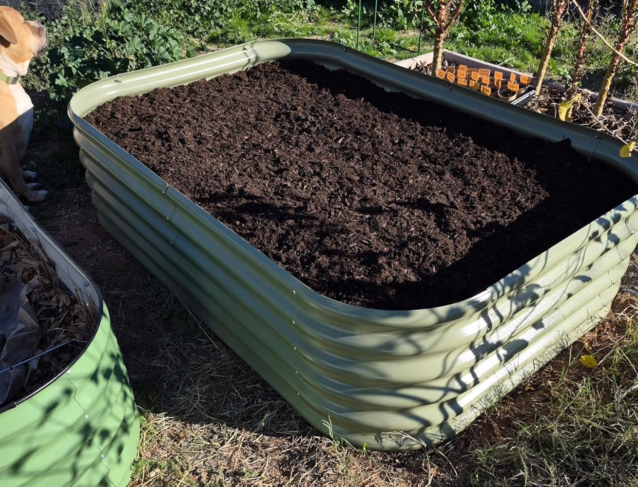 Annoell 18" Tall 8x2x1.5 ft Modular Raised Garden Bed