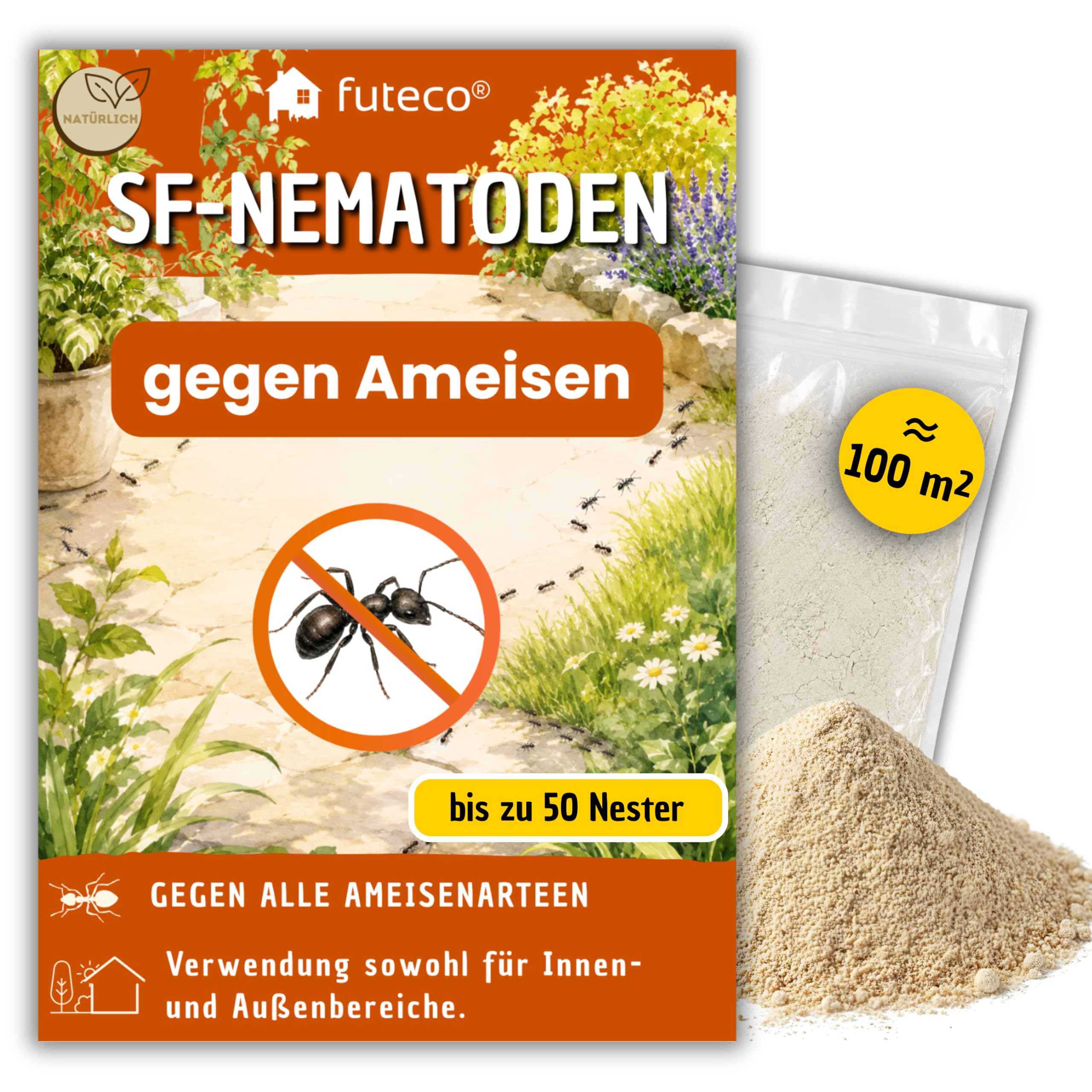Futeco SF-Nematoden gegen Ameisen
