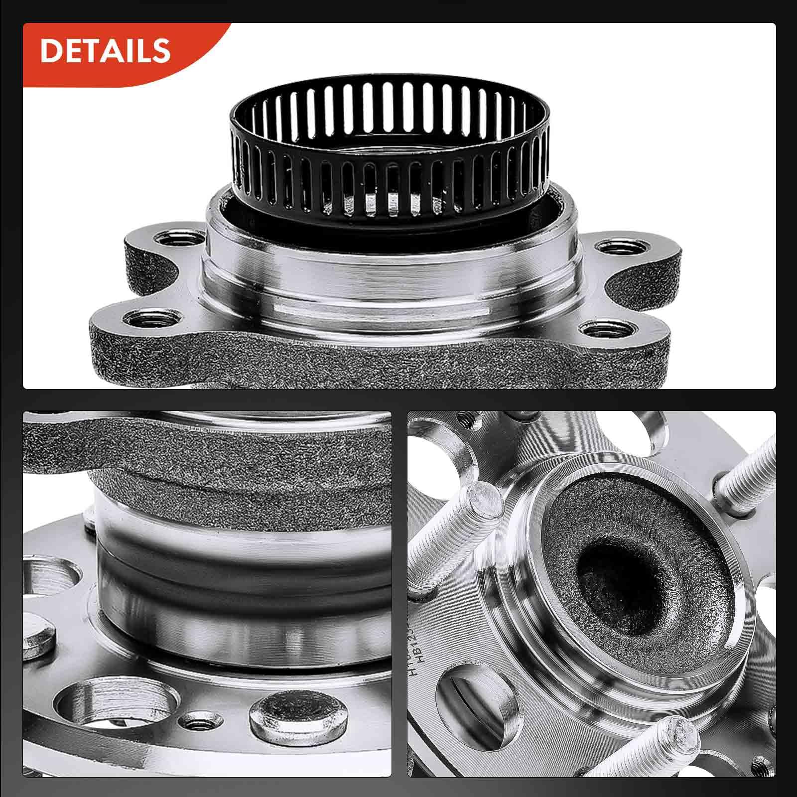 Frankberg 1x Kit de roulements de roue Essieu Arrière Remplacer# 527302H000 | Compatible avec i30 FD 1.4L-2.0L 2007-2011 Pro Cee'D ED 1.4L-2.0L 2008-2012 Cee'D JD 1.0L-1.6L 2012-2021 Elantra HD 1.6L