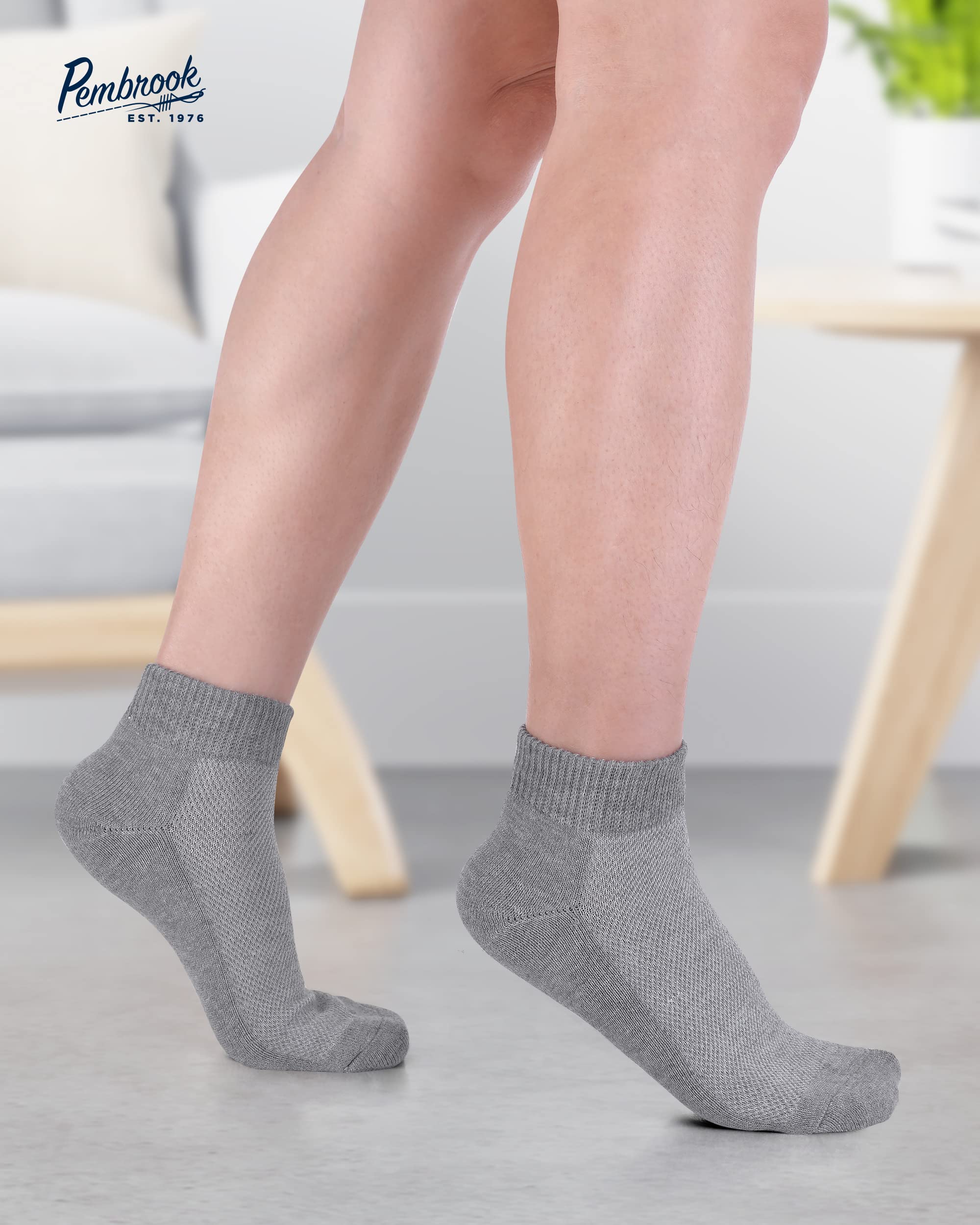 Pembrook Diabetic Ankle Socks For Men And Women