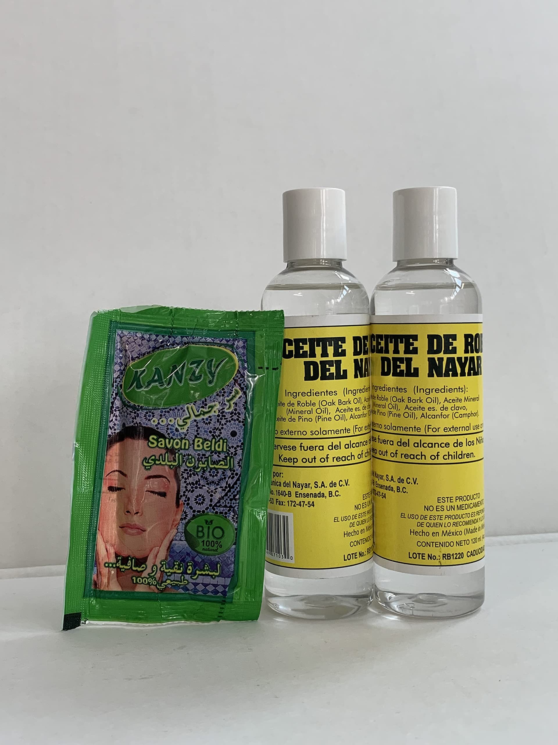 2X Bottles Oak-Scented Massage Oil for Muscular Pain, Arthritis & Sprains