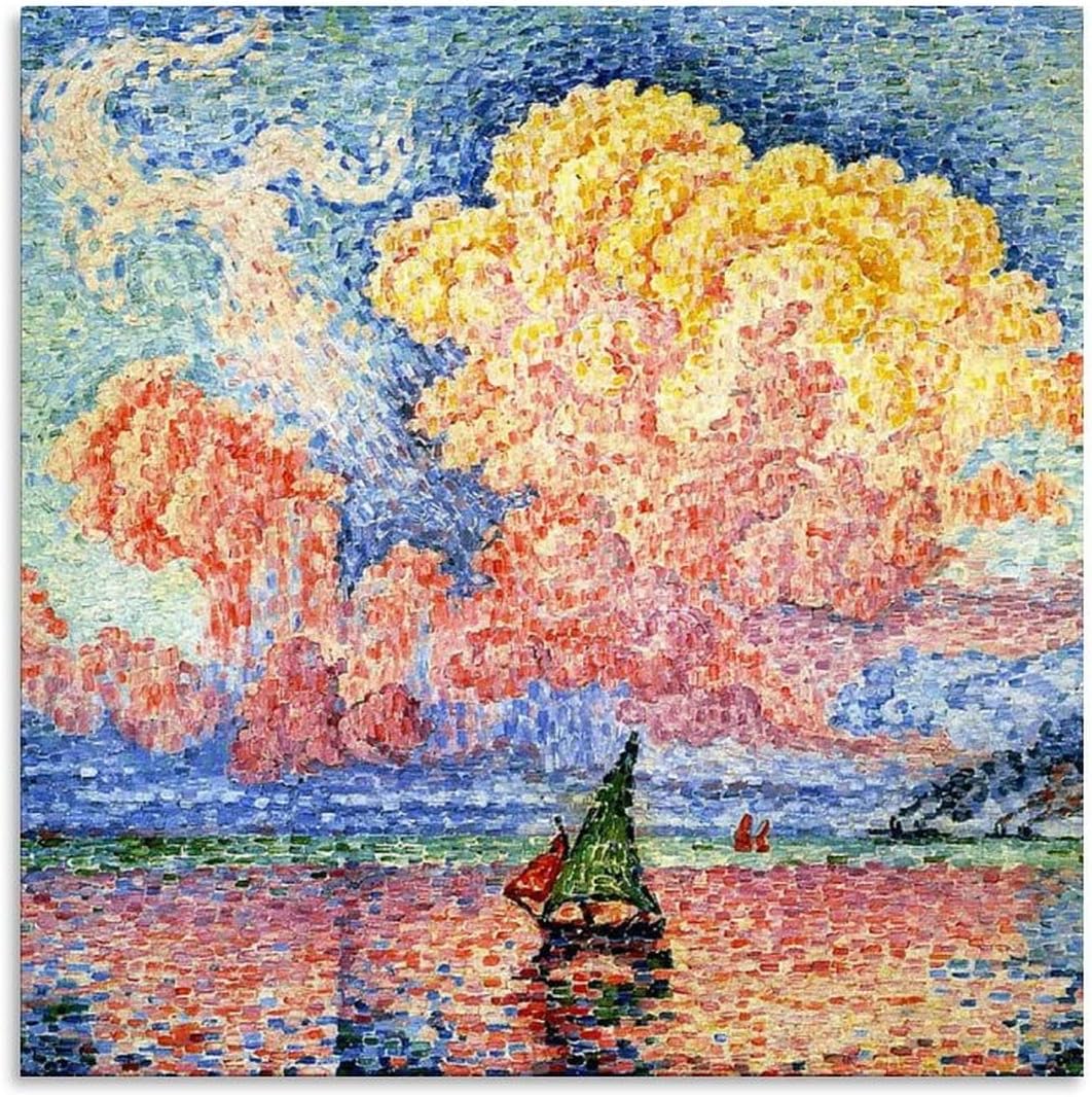 Amazon.de NeoImpressionist Painter Paul Signac Pink Cloud Antibes