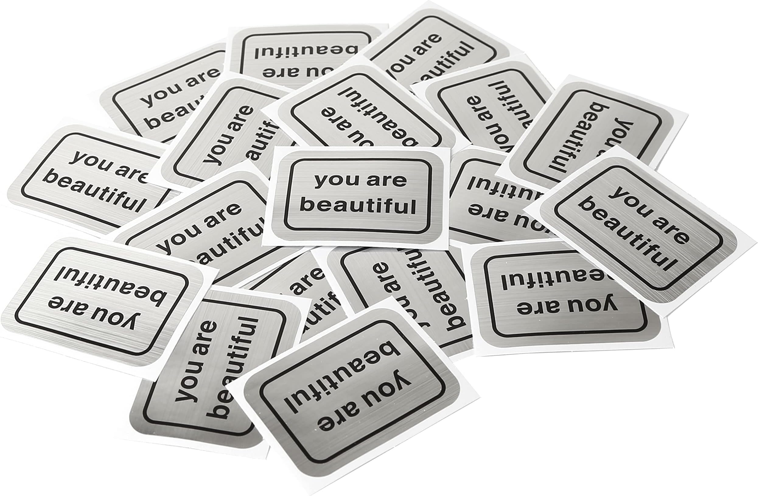 You Are Beautiful Stickers - Inspirational Sticker Pack