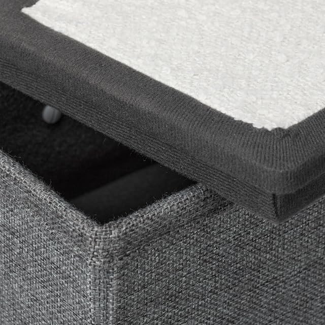 Foto 6 de 8 de Relaxdays Escalera para Perros 3 Peldaños, Escalones Mascotas con Almacenaje, 39 x 40 x 49 cm, Plegable