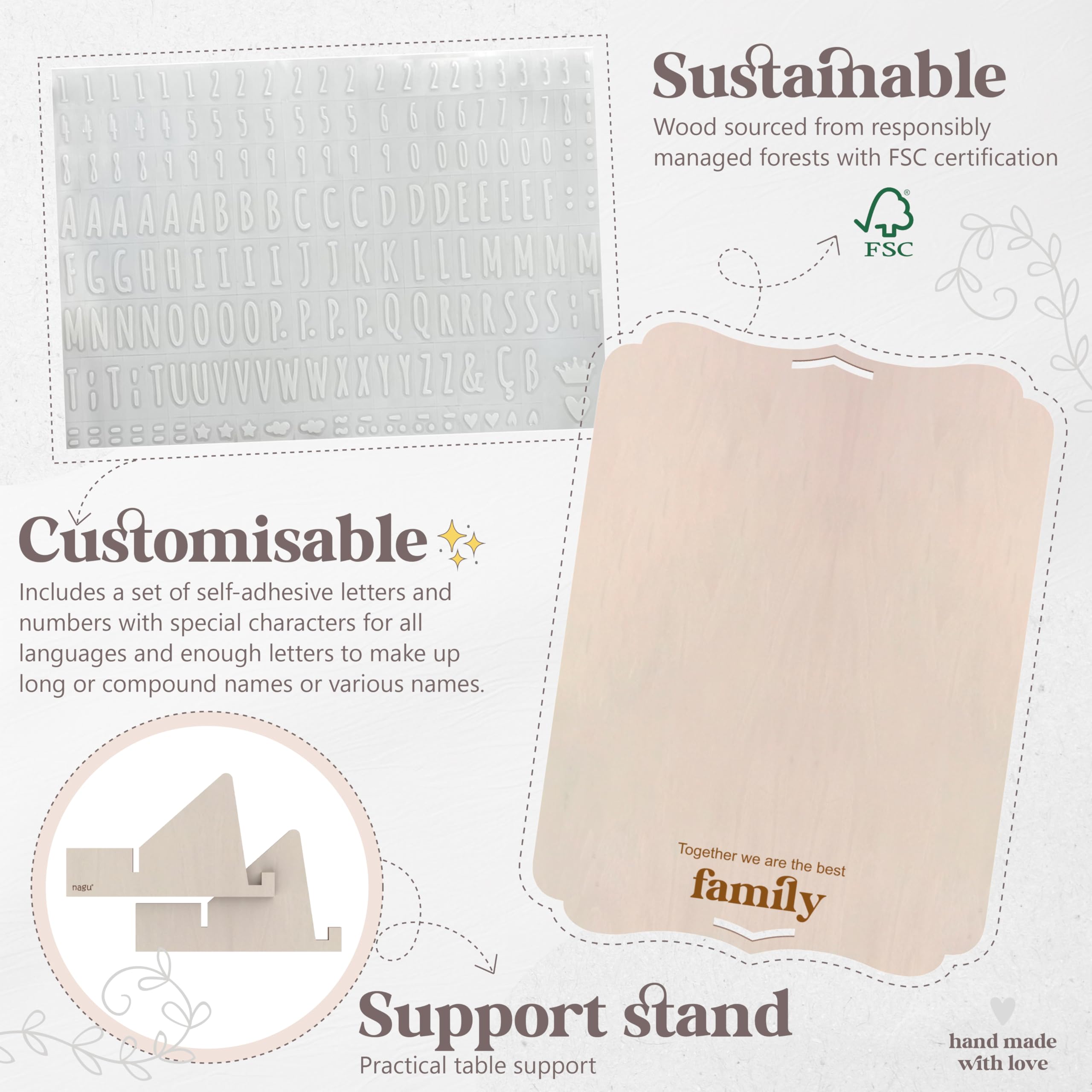 Touber Personalized Baptism Ornaments Personalised Godparents Godmother Godfather Promise to Godchild Christening Baptism Ceramic Ornament Keepsake Baby Christening Gifts