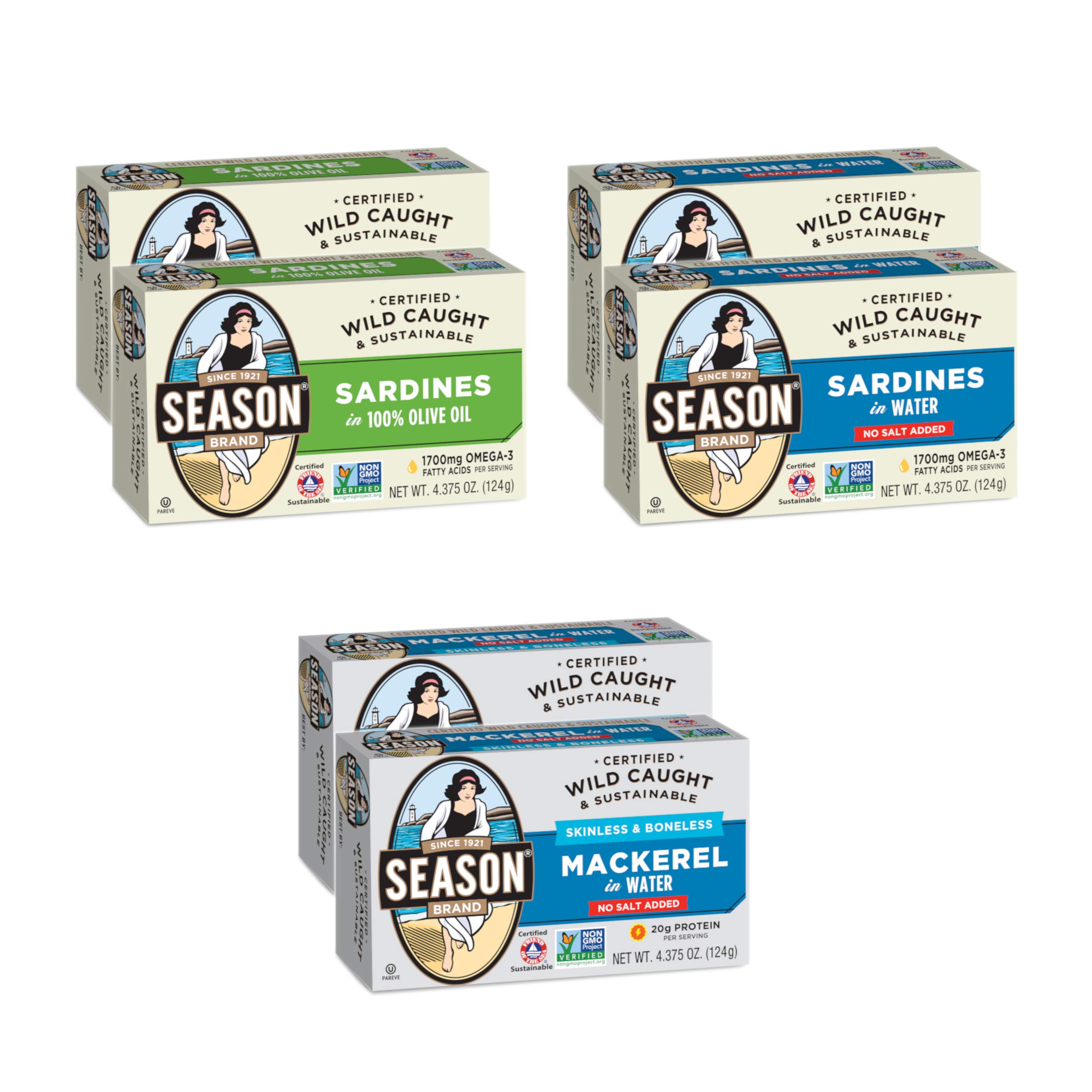 Season, Skinless Boneless Sardines In Olive Oil, Oz,, 54 OFF