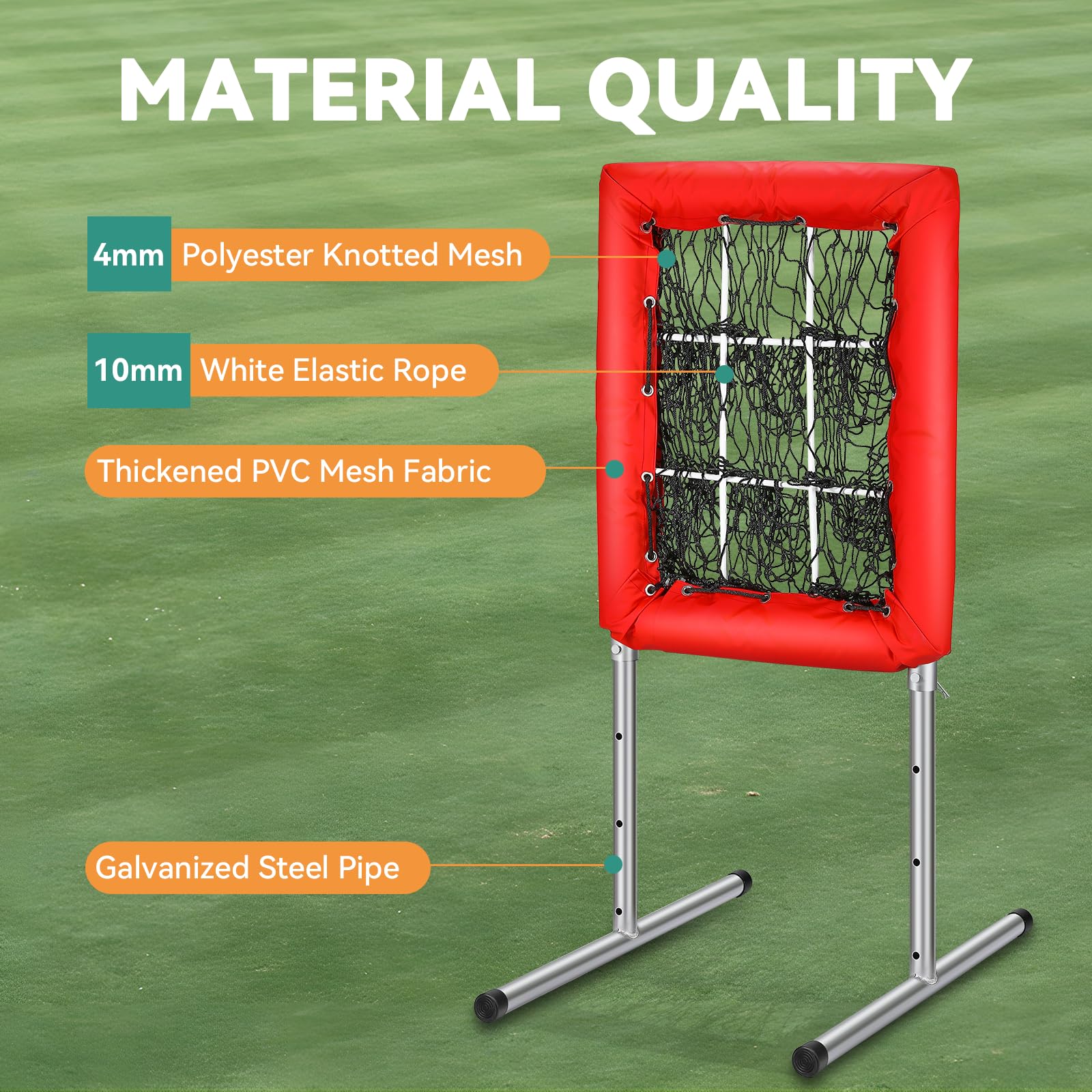Newhai 9 Hole Pitching Net 9 Grid Pitching Target Strike