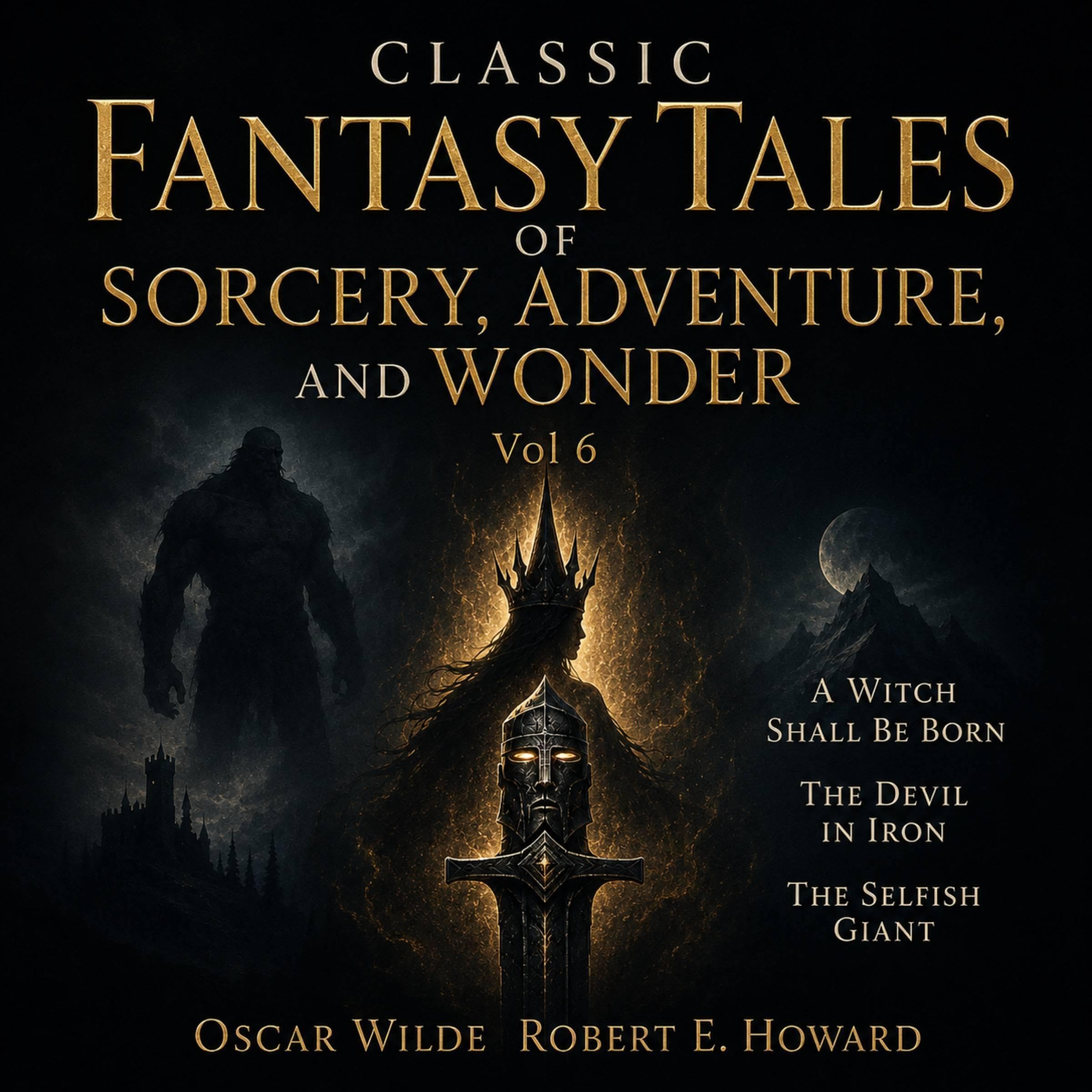 Cover art for Classic Fantasy Tales of Sorcery, Adventure, and Wonder, Vol 6