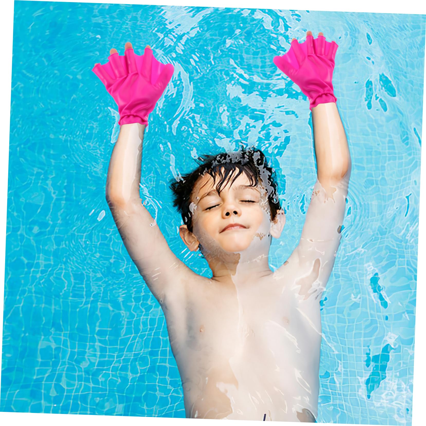 Anneome Aqua Gloves Swim Gloves for Women Paddles for Diving Training Swimming