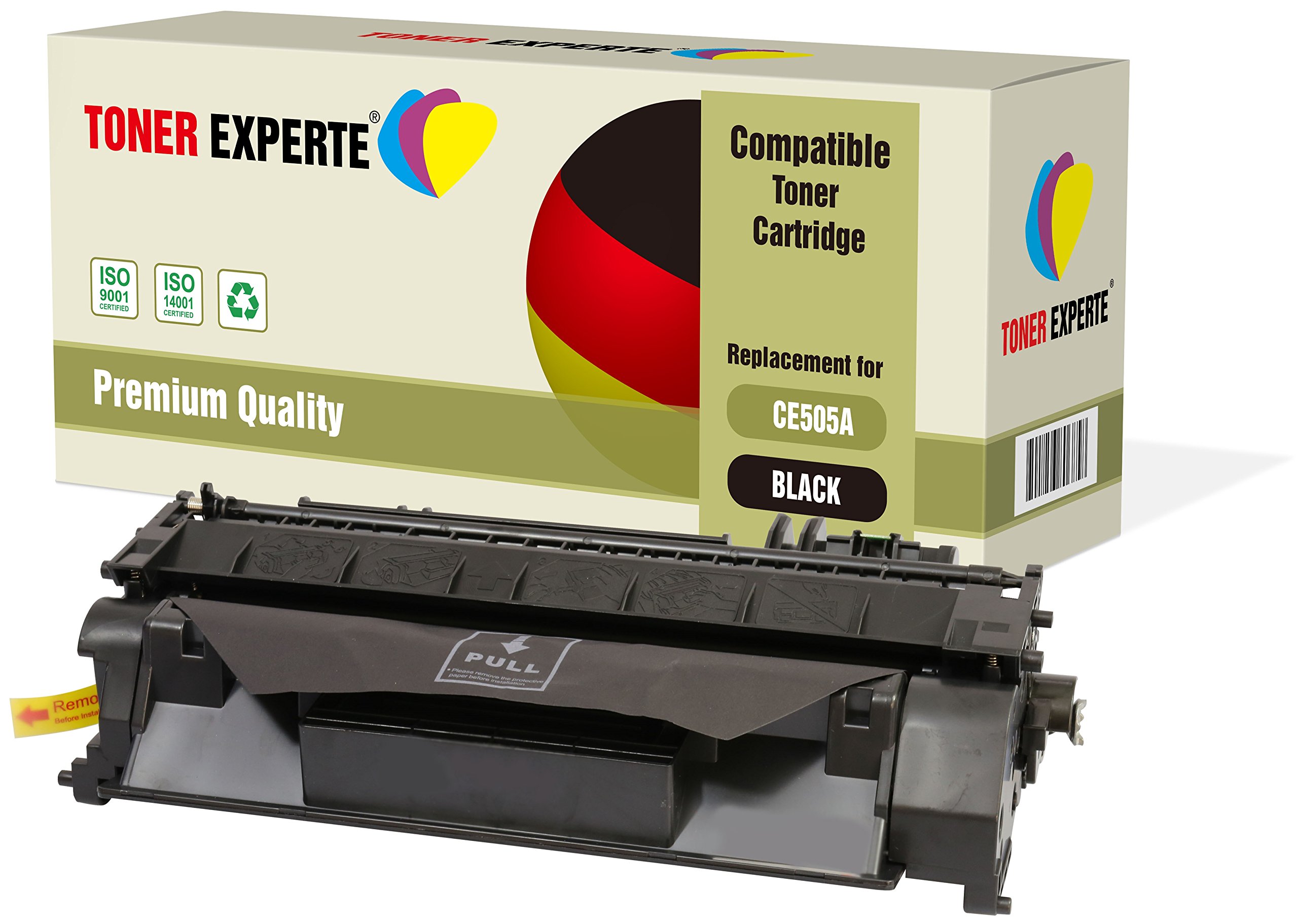 CE505A XL – Tóner Premium TÜV Negro Compatible Para Impresora Toner Cartuchos HP Laserjet P2055DN P2035 P2055 P2035N P2055D P2055X P2030 P2050