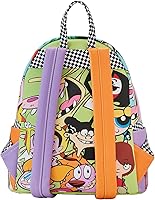Vista 5 de Loungefly Mini mochila de collage retro de Cartoon Network, Multi, Mochila