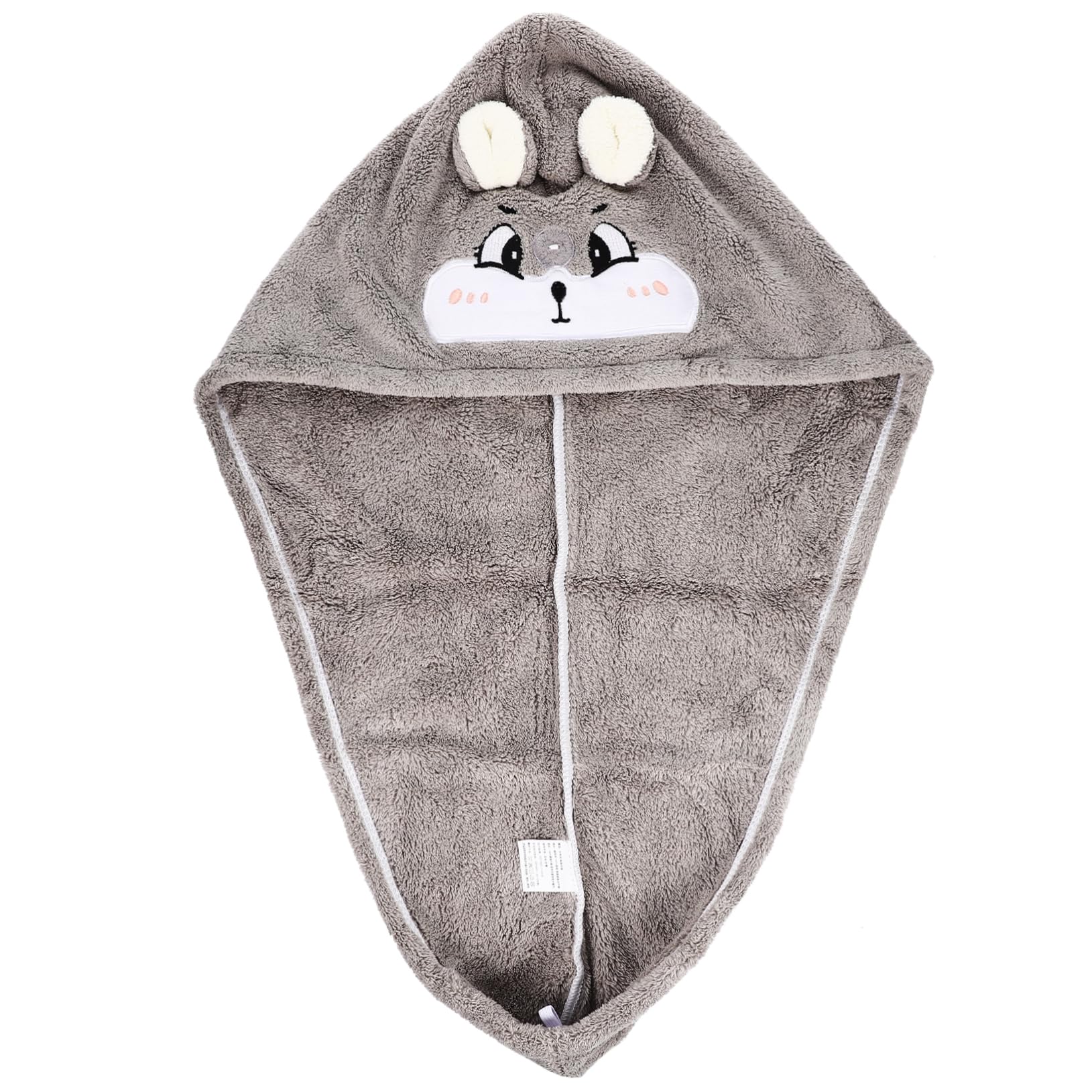 MAGICLULU Dry Hair Hat Reusable Hair Drying Wrap Towel for Women Super Absorbent Bathing Turban Cute Cartoon Design for Fast Hair Drying Comfortable Use