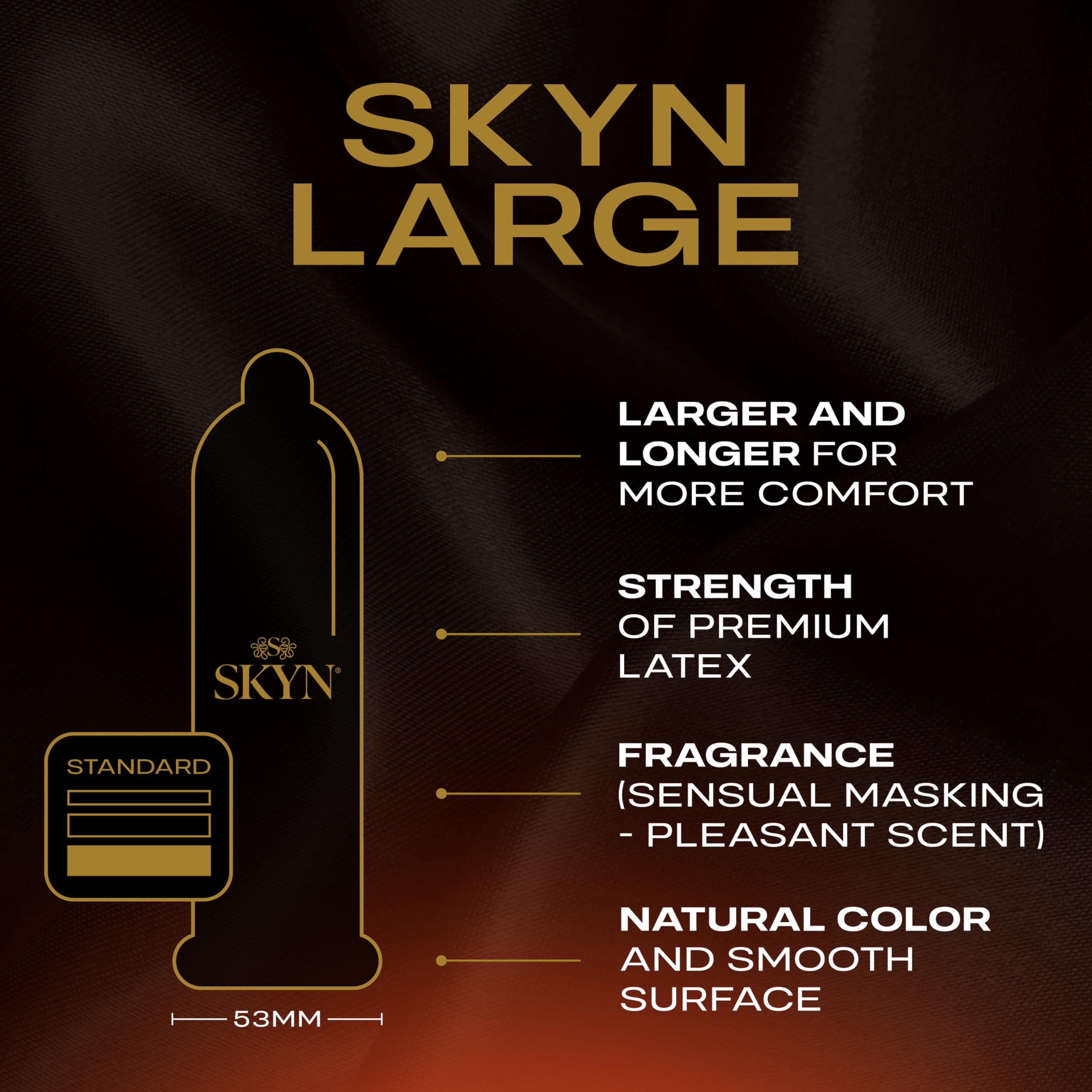 SKYN Large (King Size/XL) Große Latexfreie Kondome