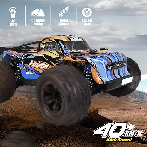 Miniatura 4 de Hosim Coche RC 116 36+KMH, 116 sin escobillas RC Car 52+KMH de alta velocidad 4X4 todos los terrenos Impermeable Off Road Hobby Grado Grande