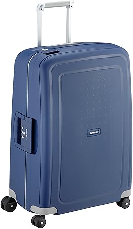 review Samsonite 69, Blue (Dark Blue), Spinner M (69 cm-79 L)