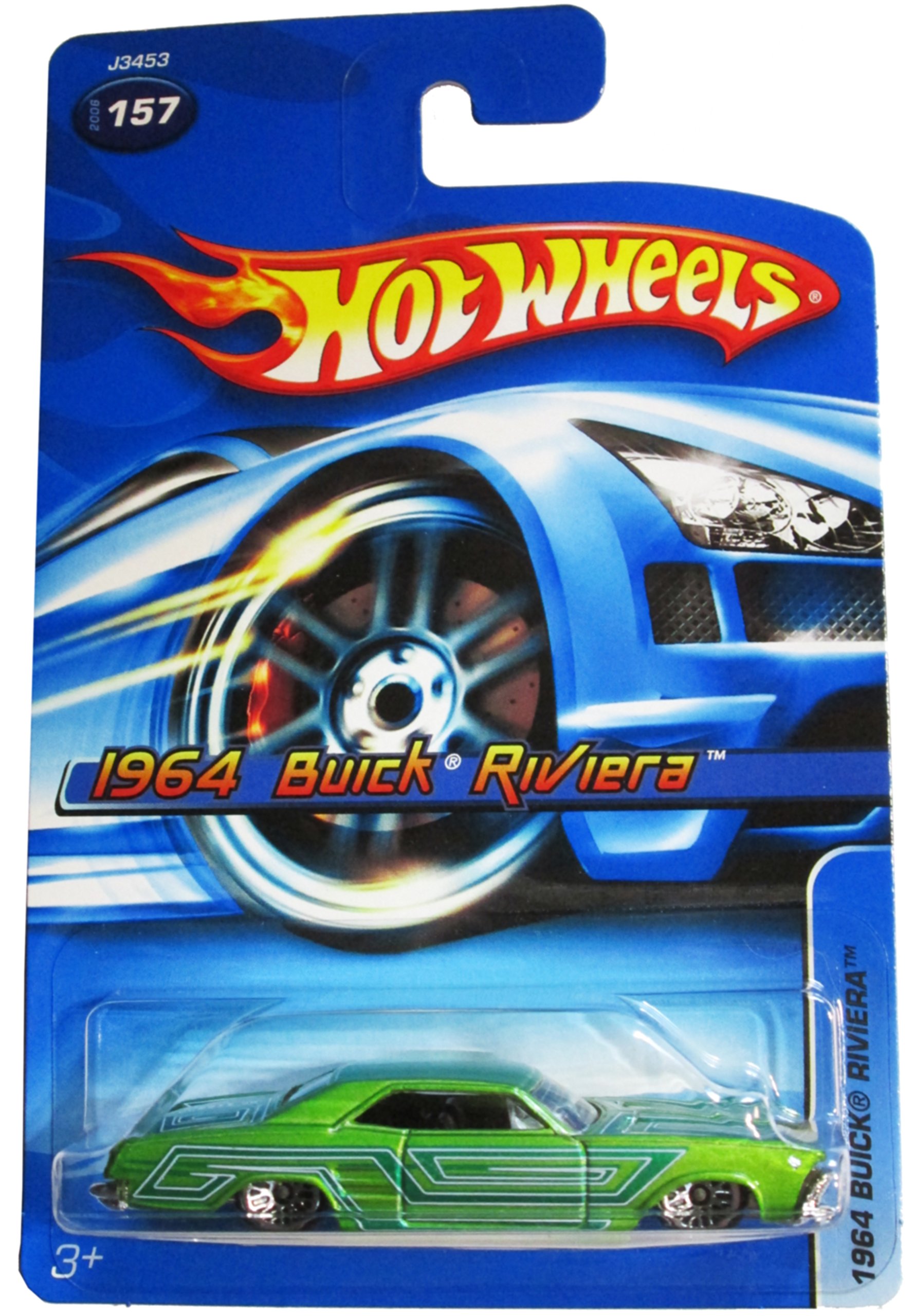 Amazon.com: Hot Wheels 2006 1964 Buick Riviera GREEN #157 by Hot