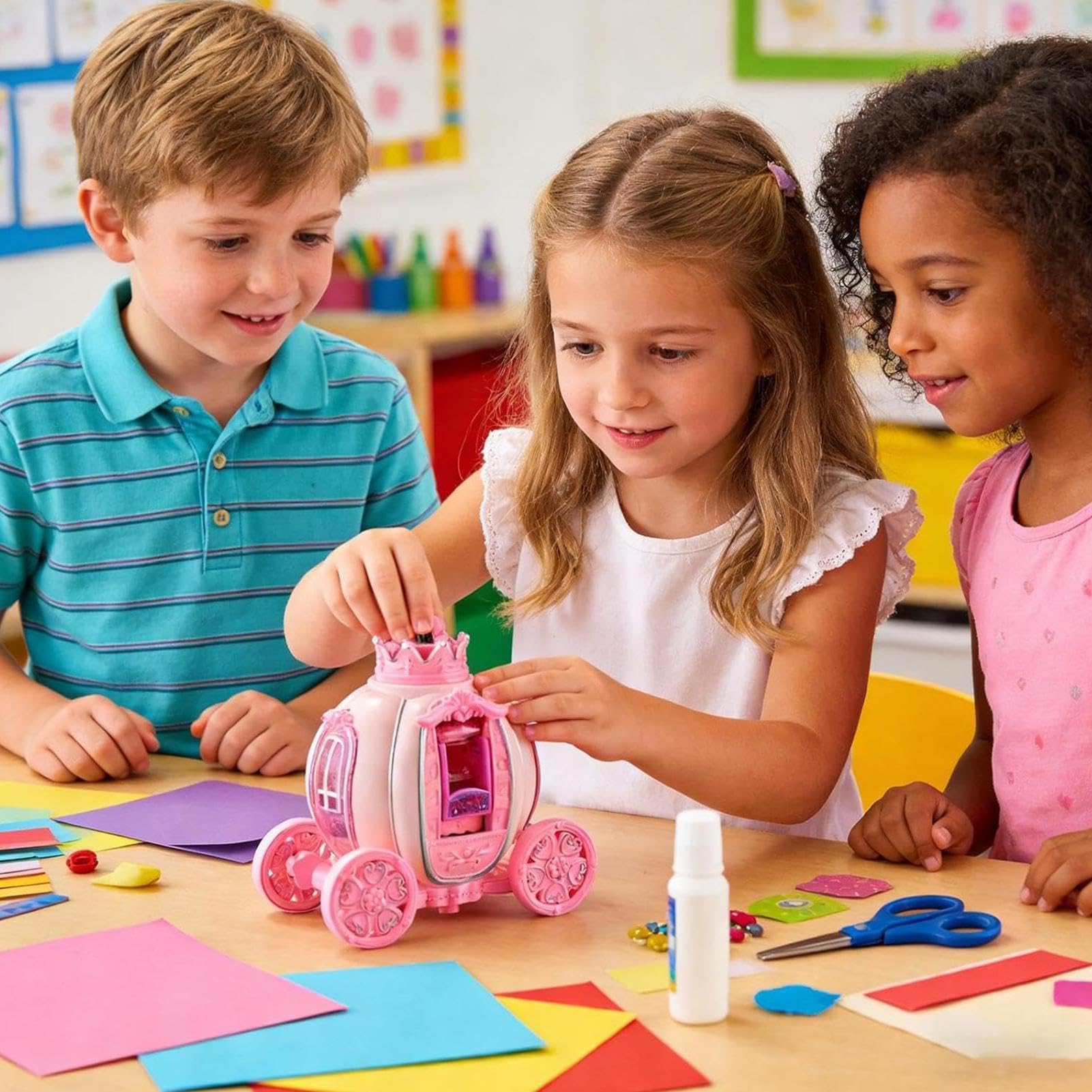 Kit De Uñas para Niñas con De Almacenaje Secado Rápido Al Agua Pelable