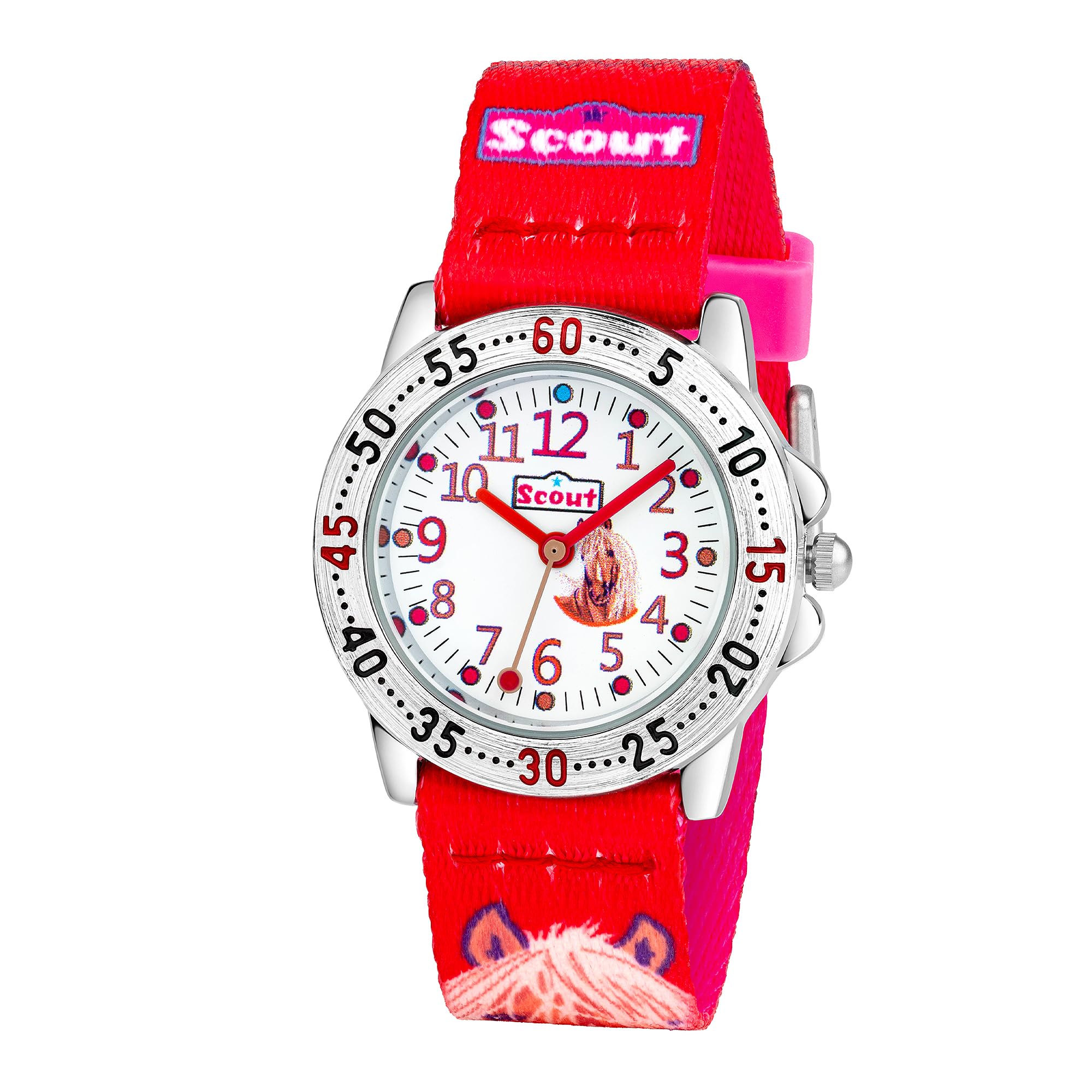 Scout Mädchen-Armbanduhr Analog Quarz Textil 280378071