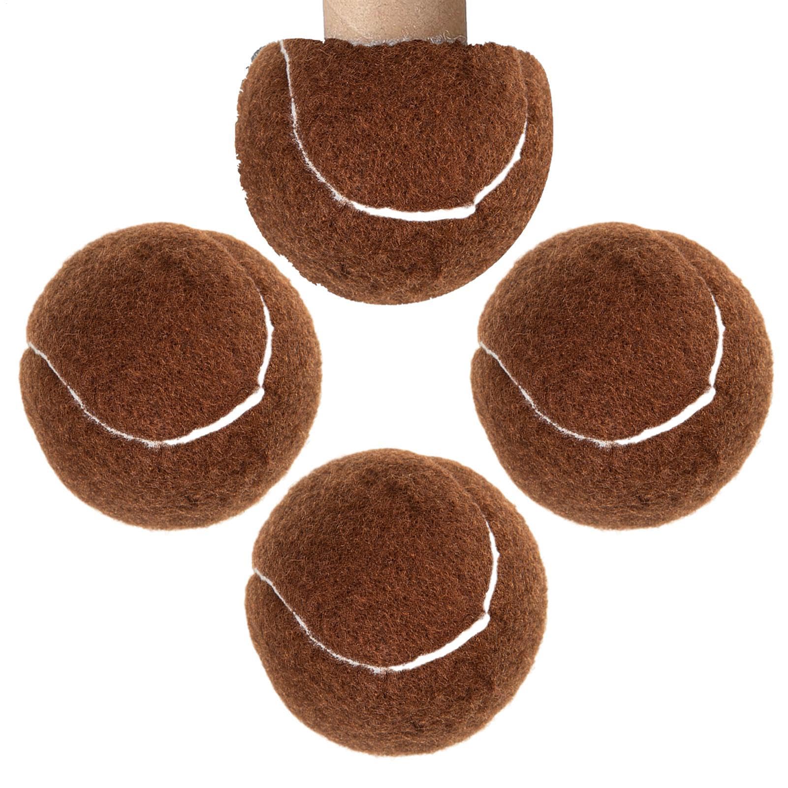 Pelotas de tenis para silla y almohadillas de fieltro protectoras