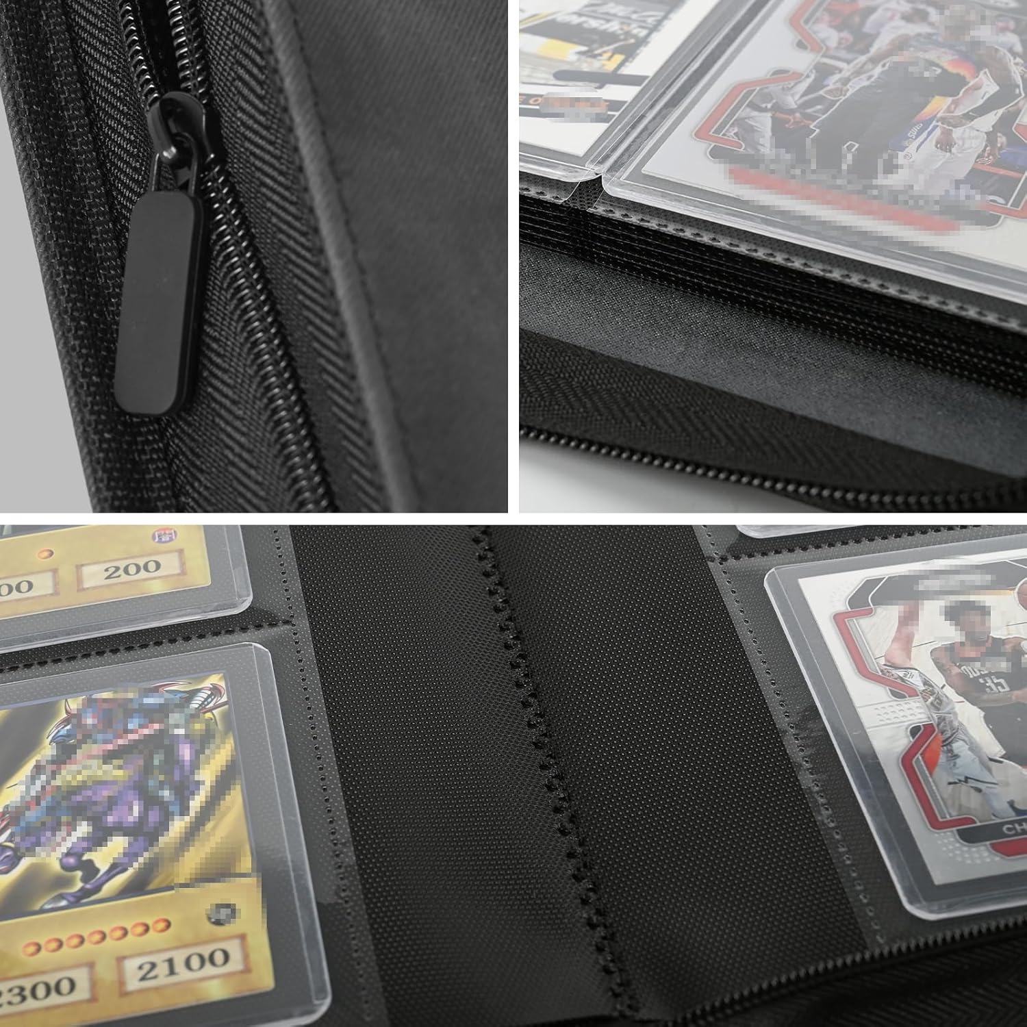 Audingull Toploader Binder, Top Loader Binder for Cards, Holds 252