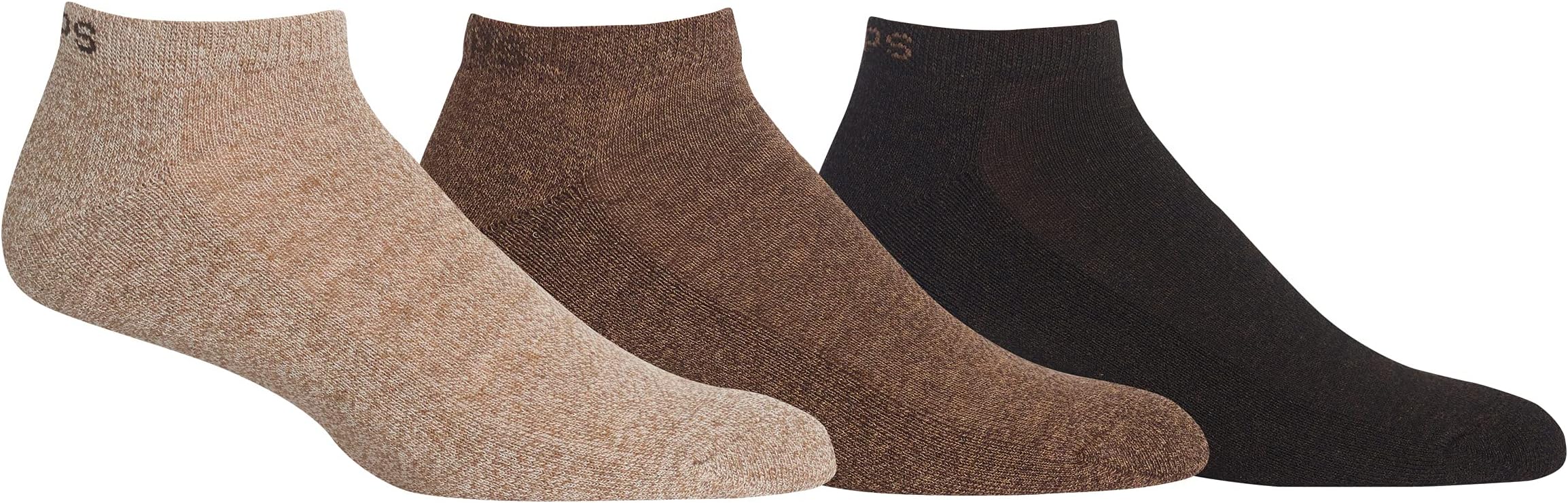 mens Assorted Marl Low Cut Casual Socks (3 Pack) Dress Sock (pack of 3)