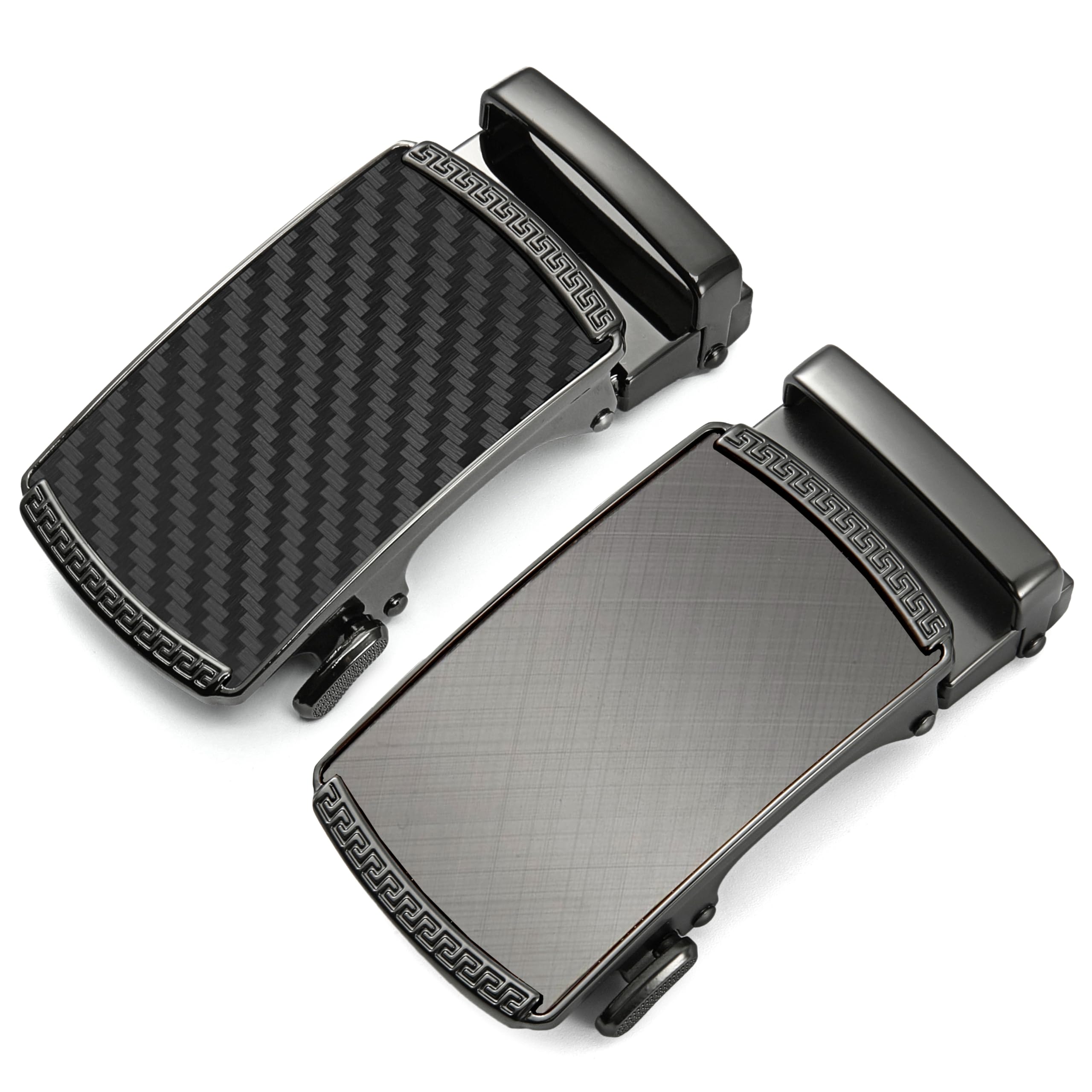 CHAOREN 40mm Ratchet Belt Buckle Only for 1 3/8 Slide Belt Strap, Automatic Click Buckle Adjustable