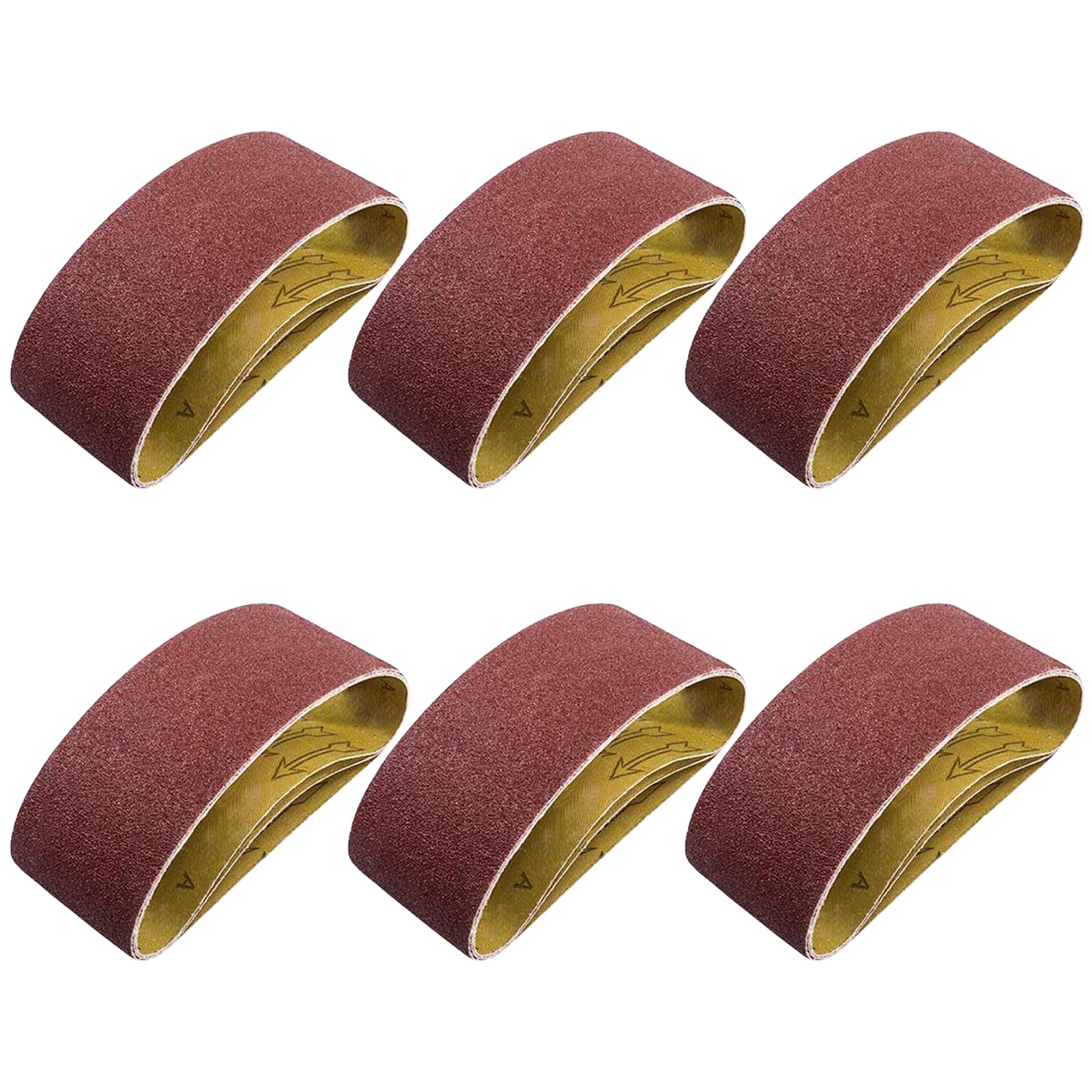 2x24 Inch Wood Sanding Belt Aluminum Oxides Abrasive for Smooth Polishing, Most Sanders, Long-Lasting Grit Woodworking Sanding Belt