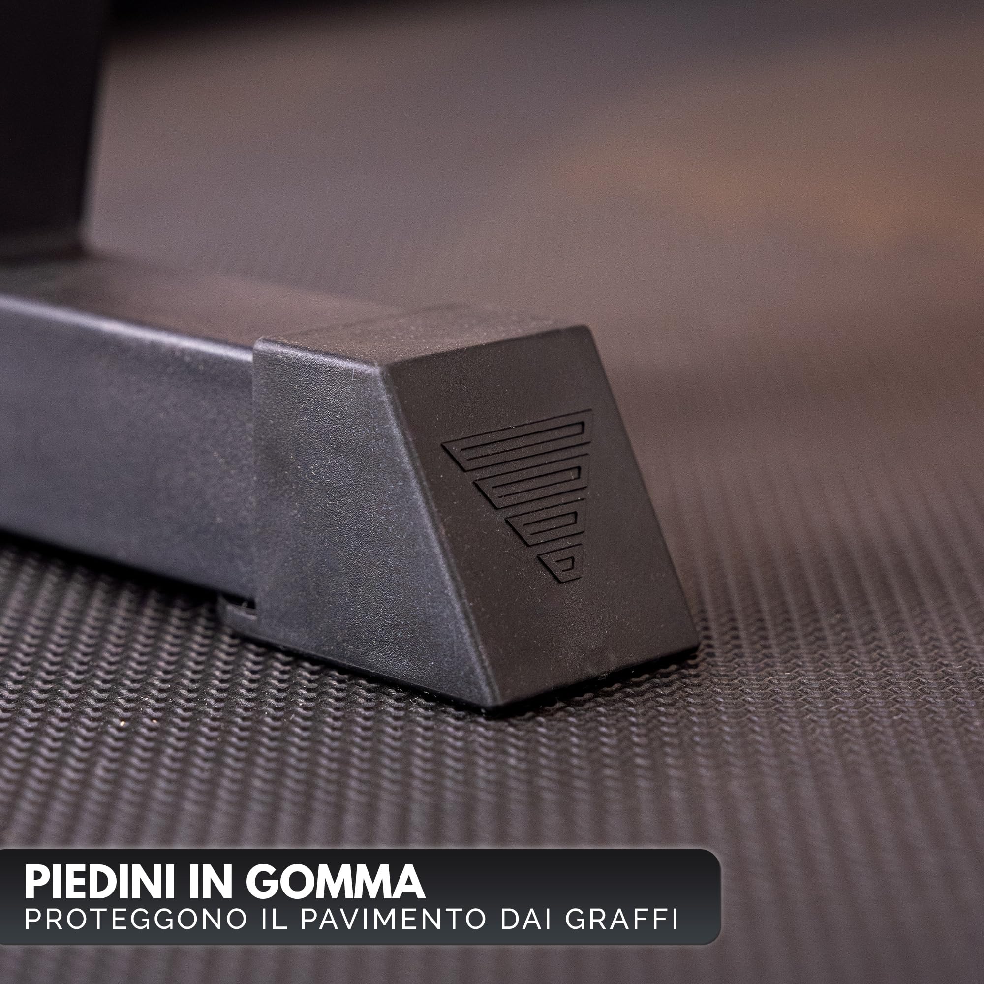 GORNATION Panca Piana Pieghevole per Allenamento a Casa, Panca Palestra Salvaspazio con Struttura in Acciaio, Imbottitura di Qualità, 300 kg di Carico, Perfetta per Bilancieri e Manubri