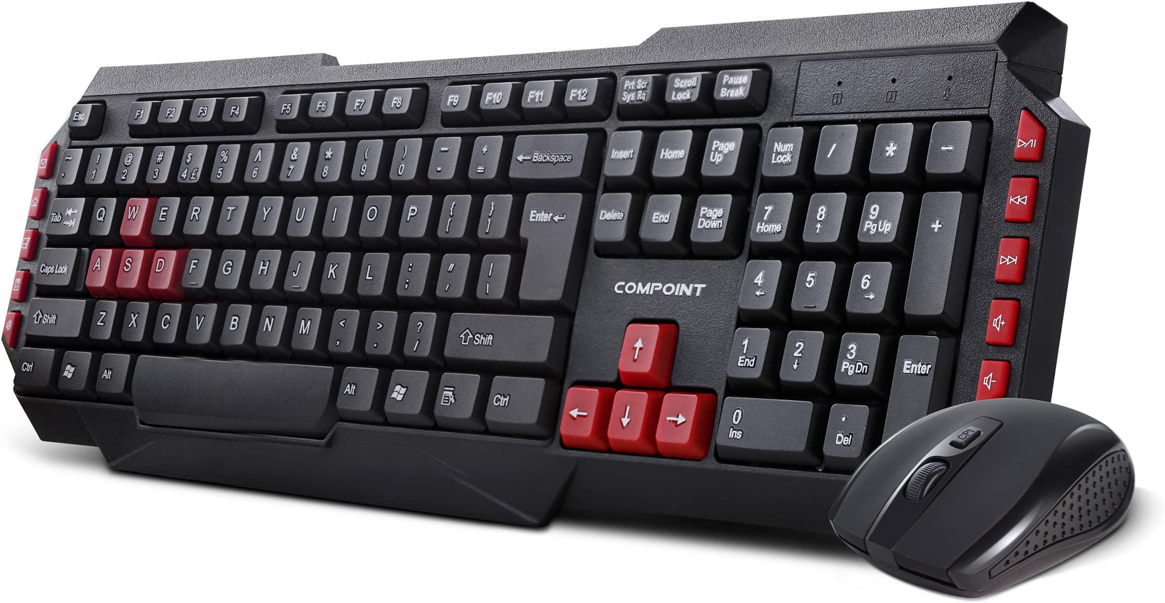 Compoint Wireless Keyboard and Optical Mouse Bundle CP-KM9025W